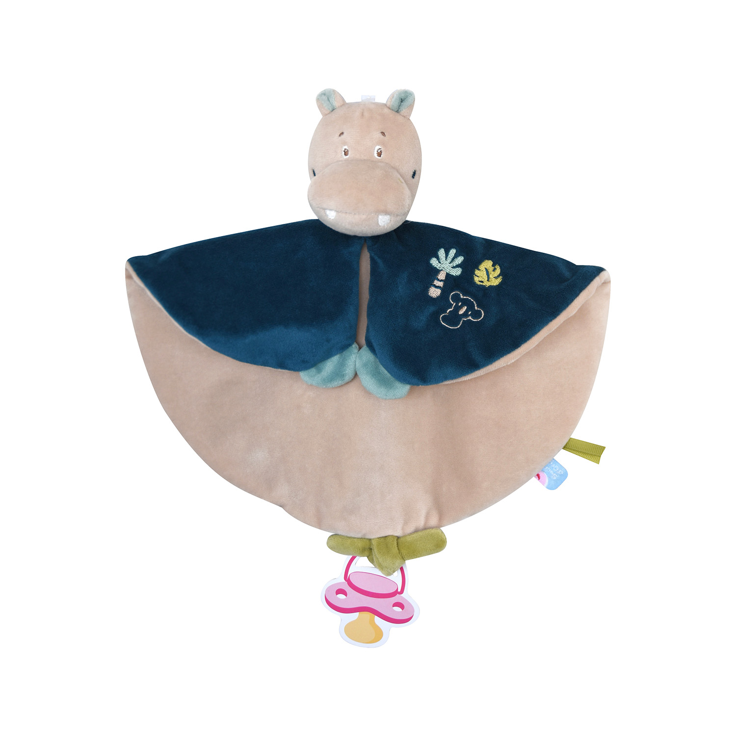 Doumou xl hippopotame ryles velours doux, SUCRE D'ORGE
