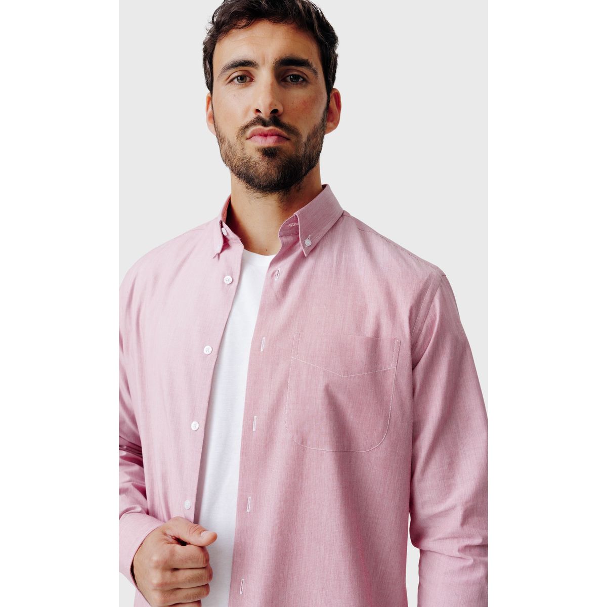 Chemise ray e rouge homme La Redoute