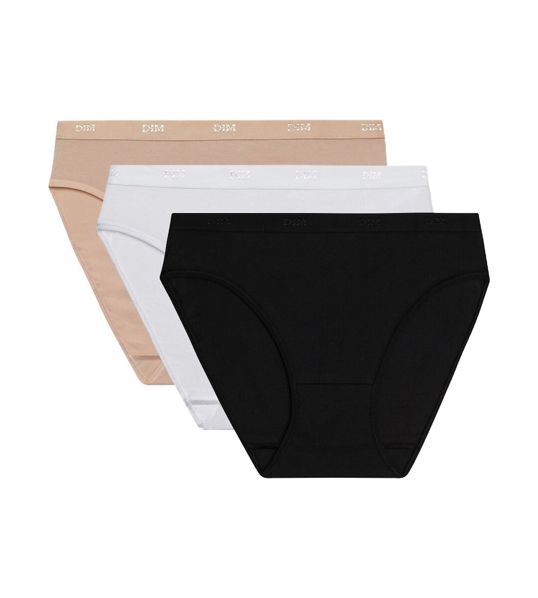 Lot de 3 slips Pockets Ecodim, DIM