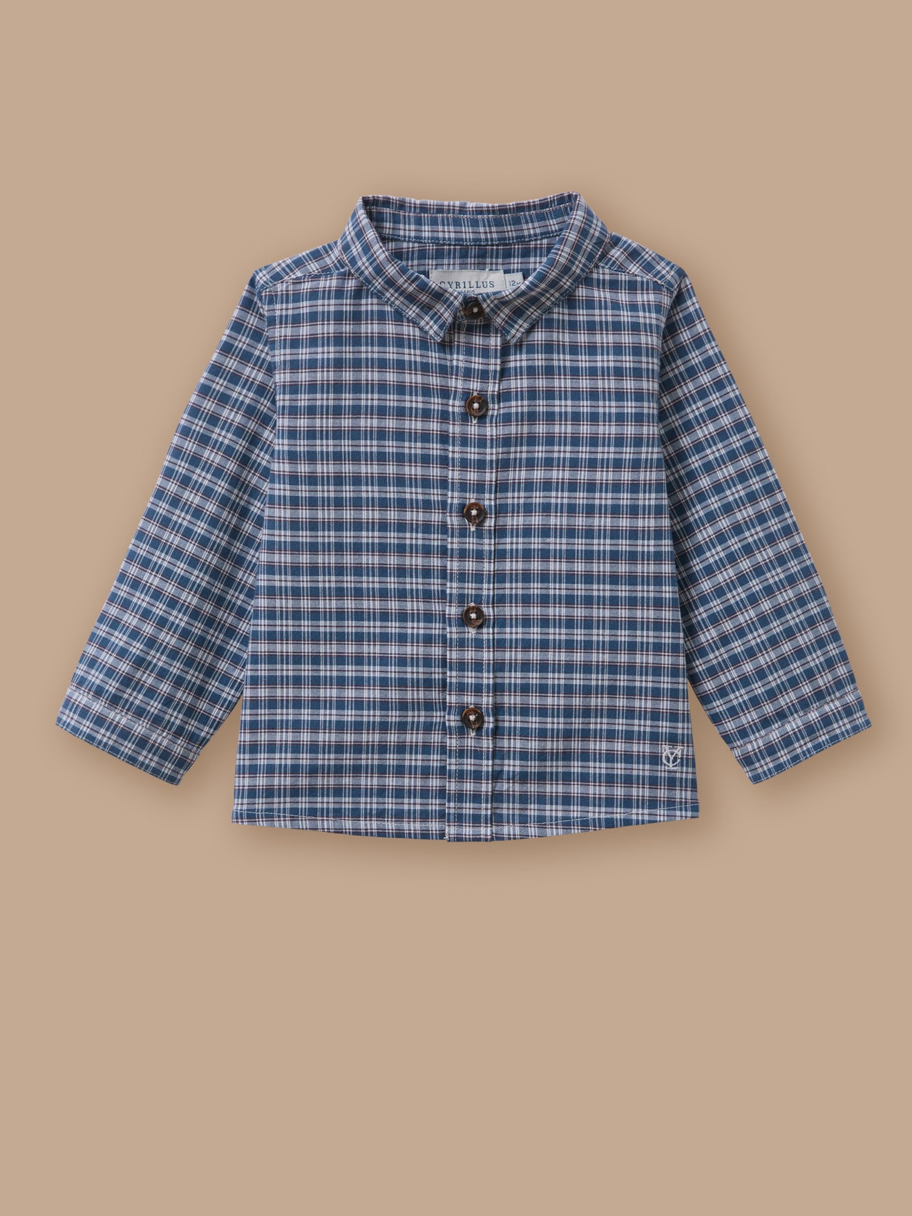 Chemise à carreaux, CYRILLUS