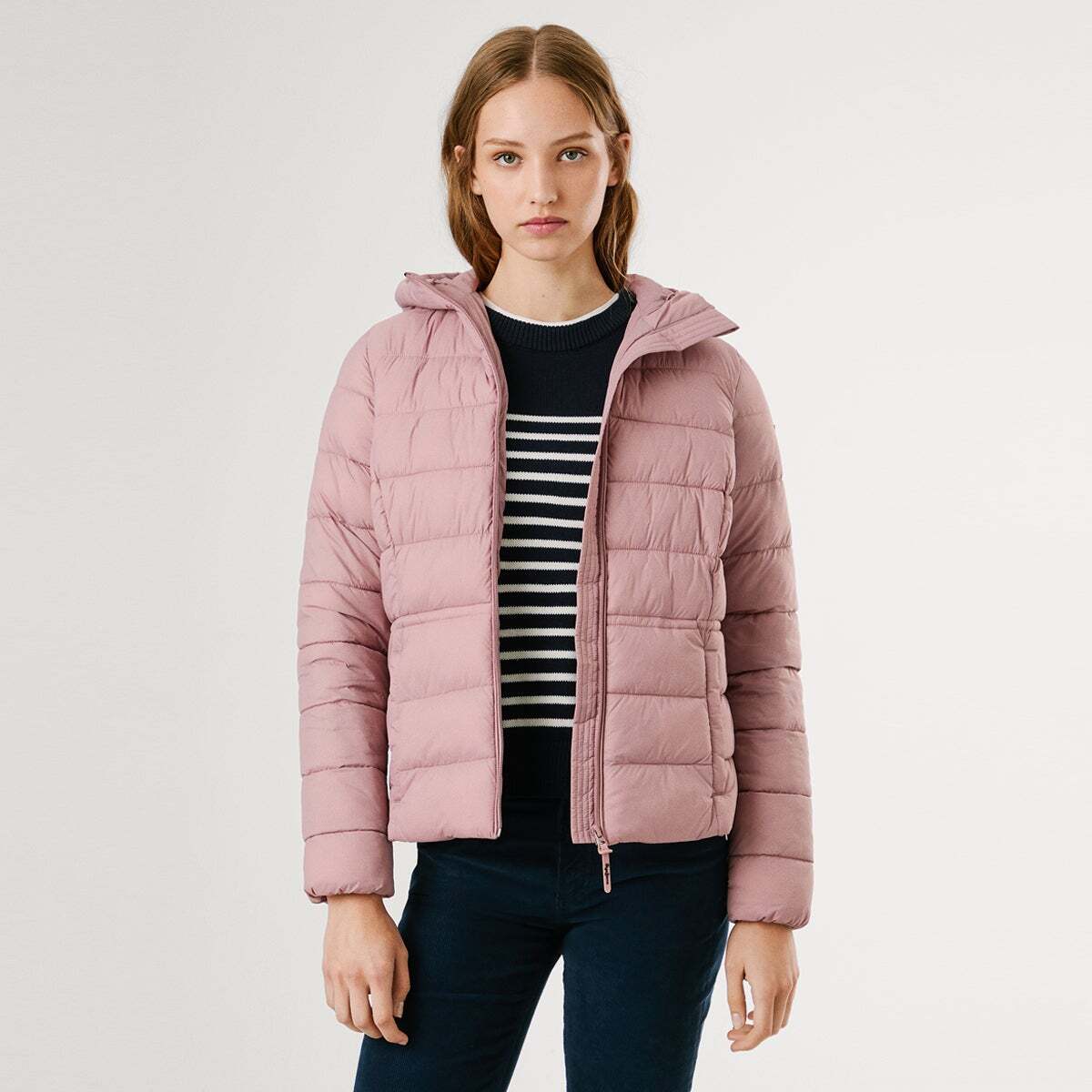 Doudoune Matelassée Avec Capuche, PEPE JEANS