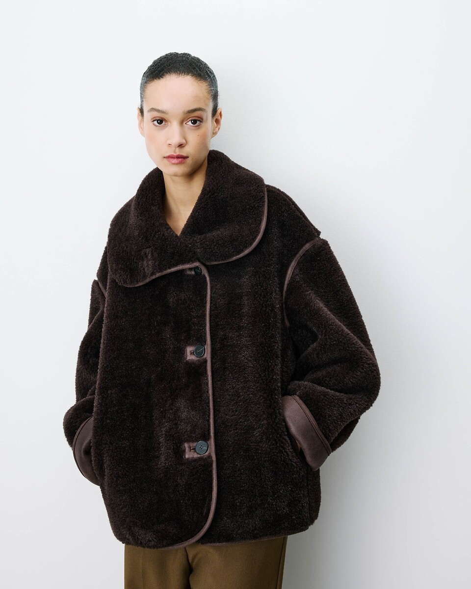 Manteau en imitation fourrure, AMELIO, GRACE & MILA