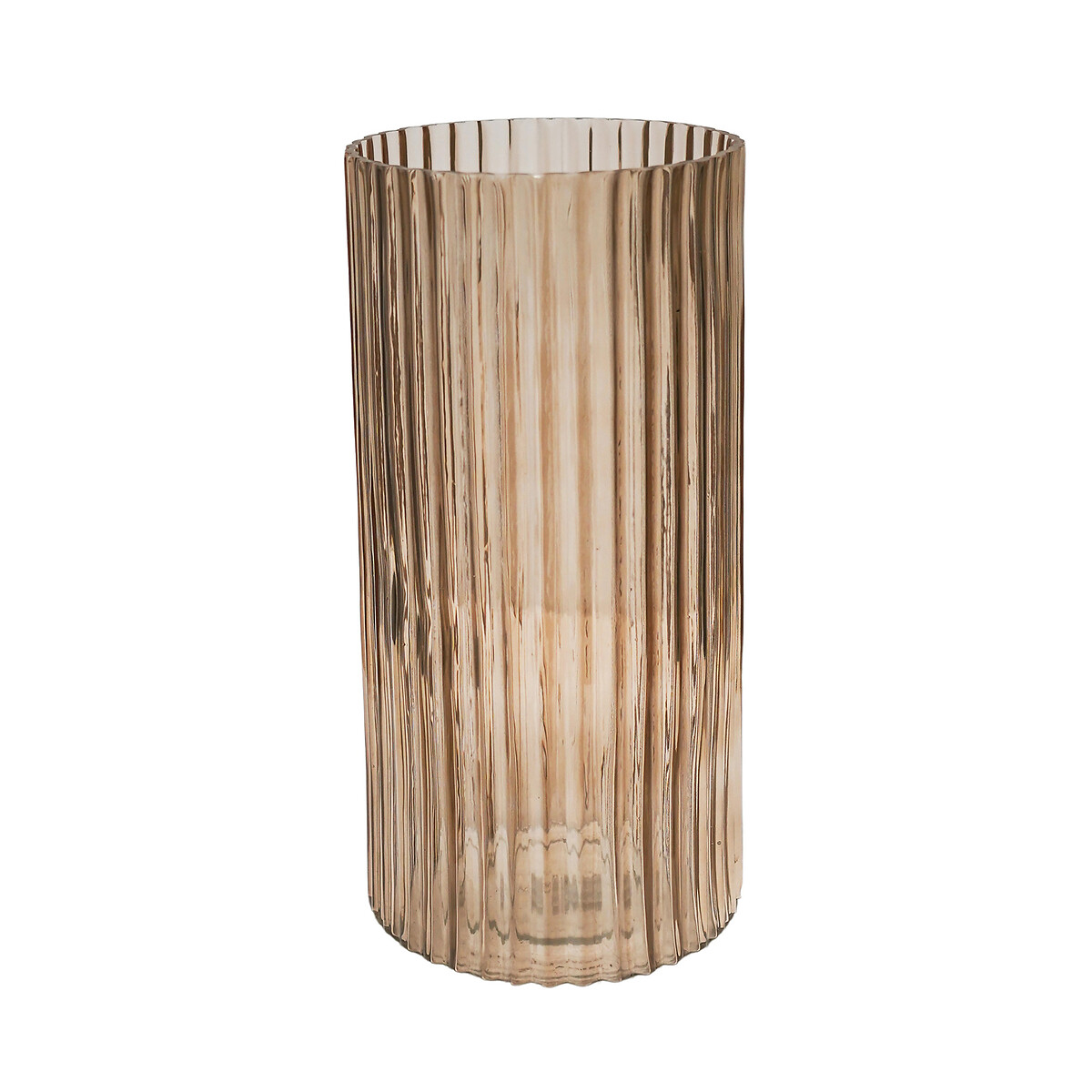 23cm tall ribbed vase Ivyline | La Redoute