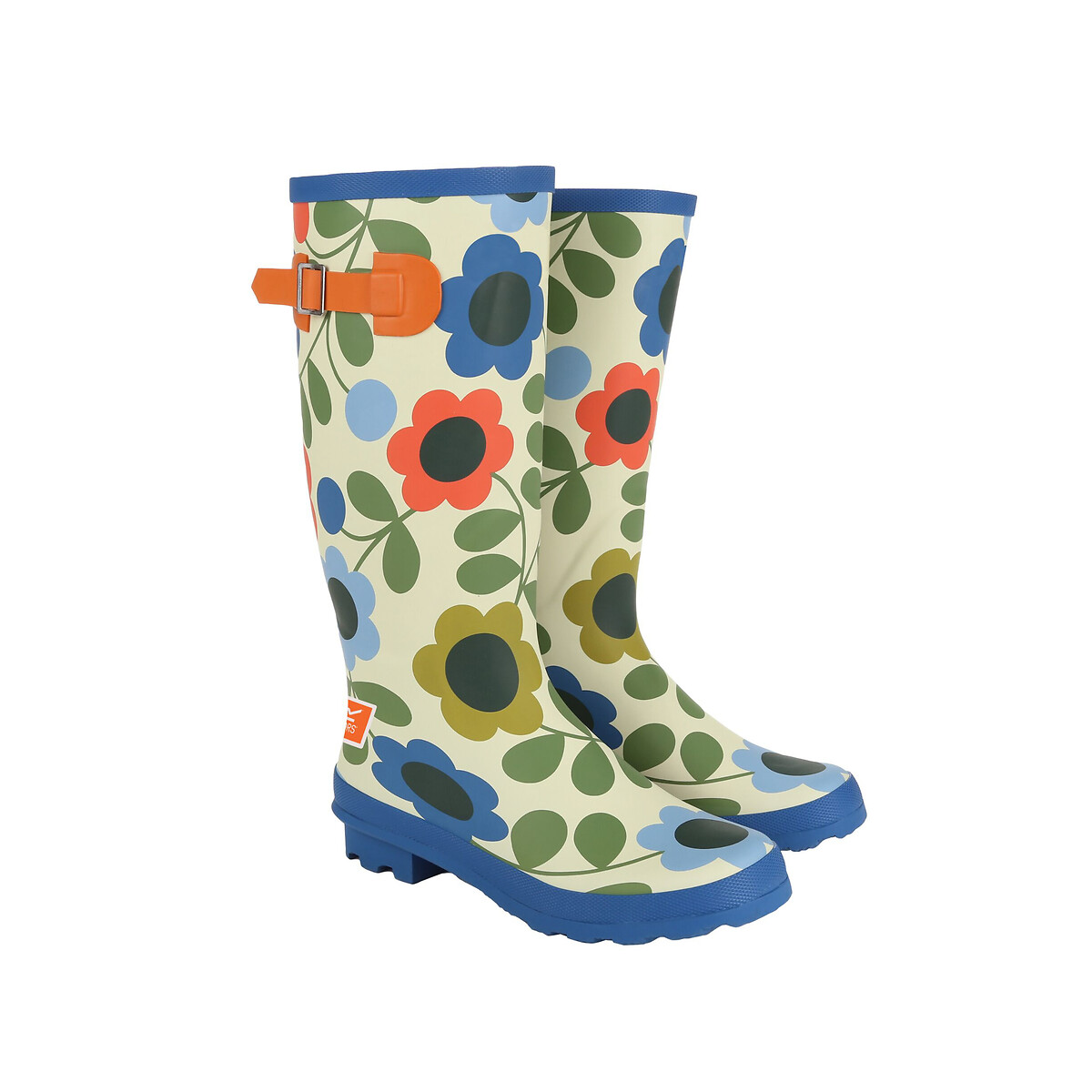 orla kiely rain boots