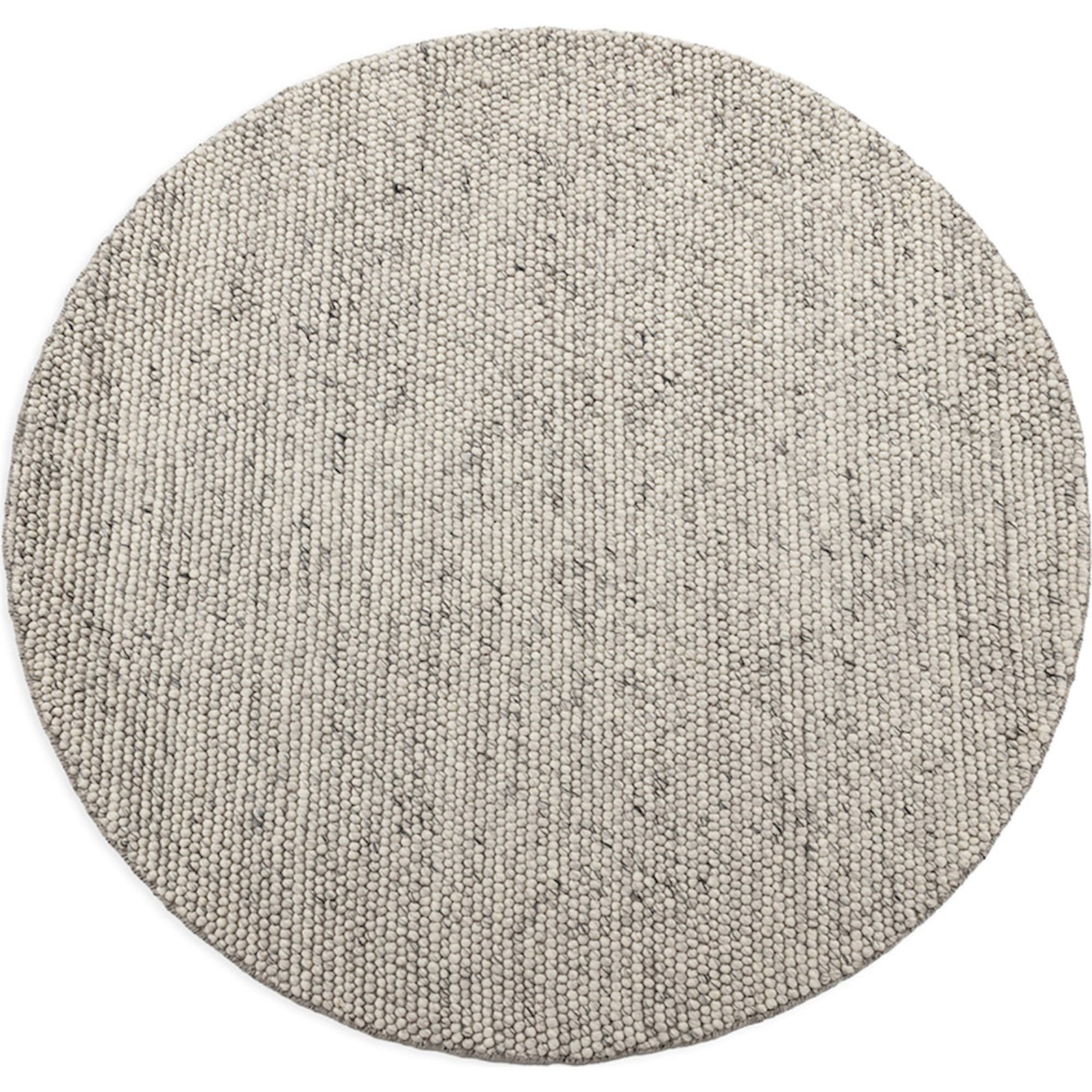 Tapis rond en laine tricotée à la main, RECOLLECTION