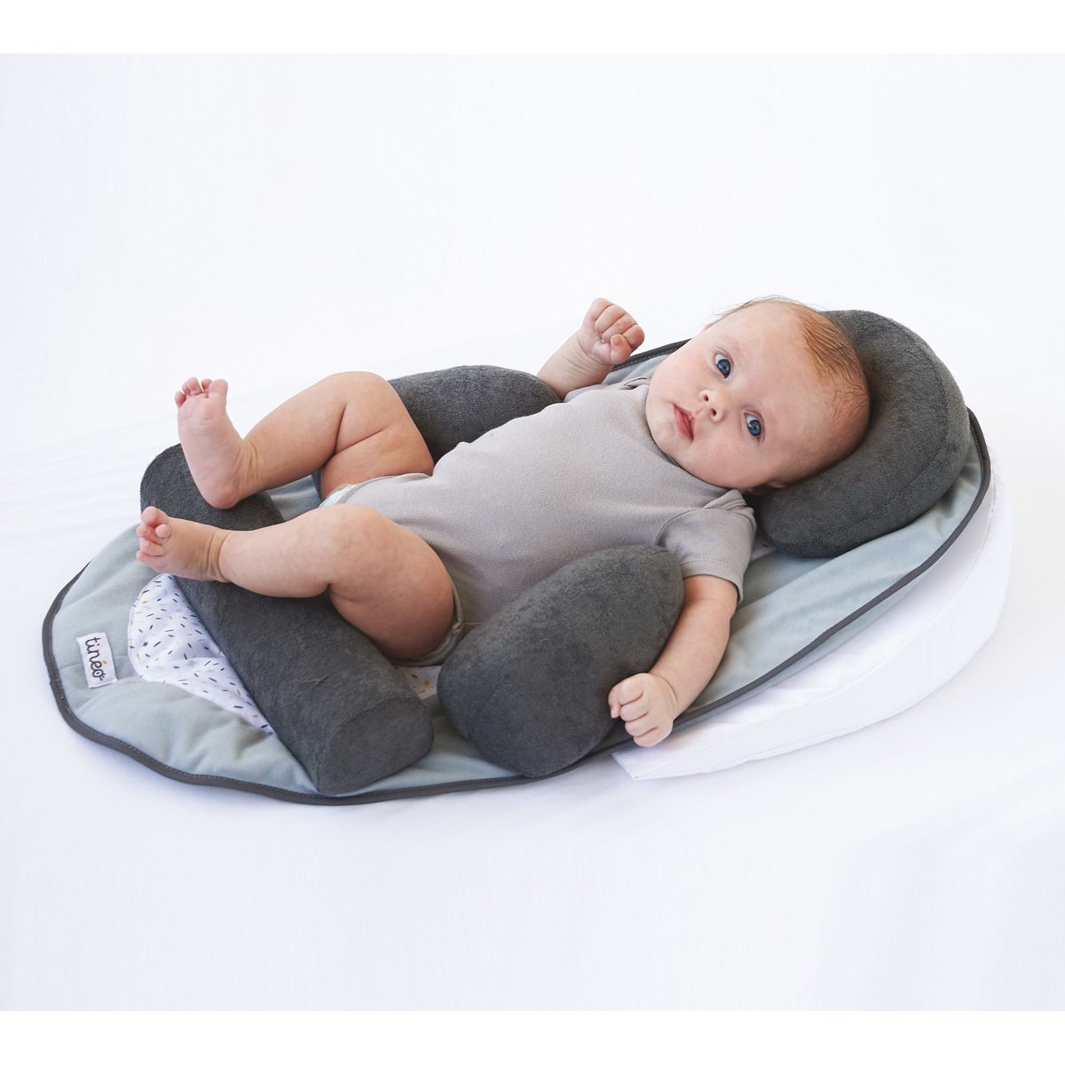 Cocon De Sommeil Cale Bebe Gris Gris Fonce Tineo La Redoute