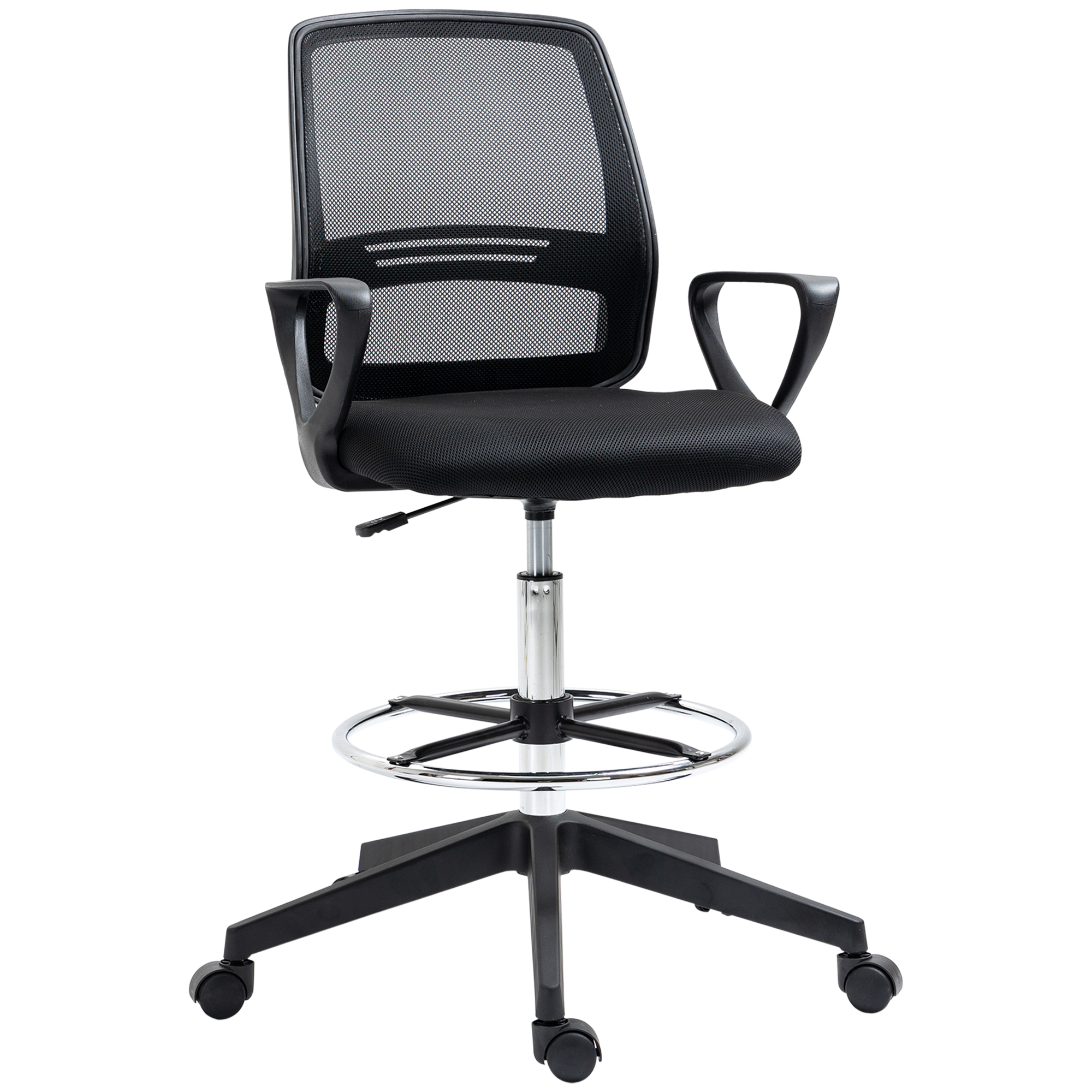 Chaise de bureau pour poste de travail debout, HOMCOM