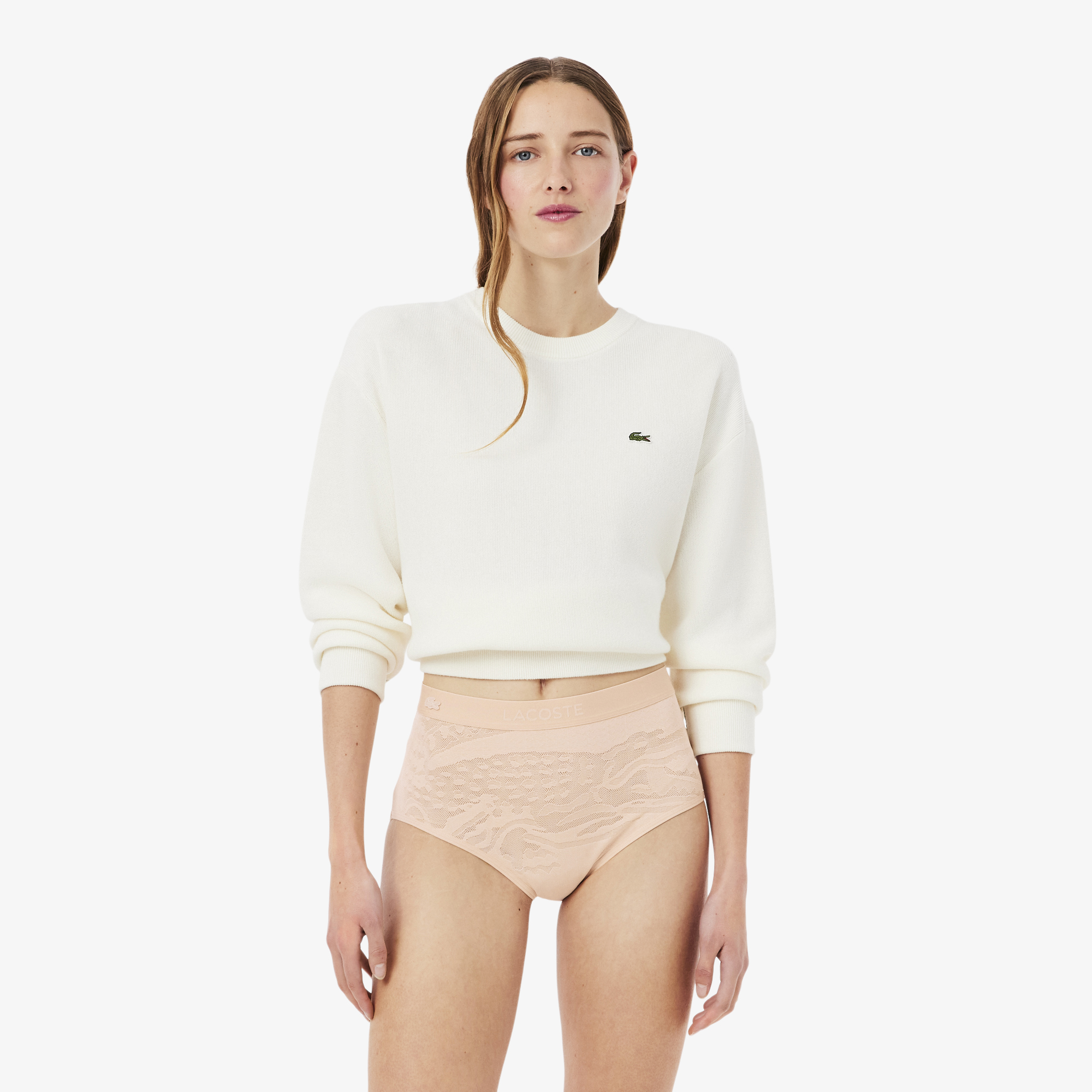 Culotte taille haute mesh, LACOSTE