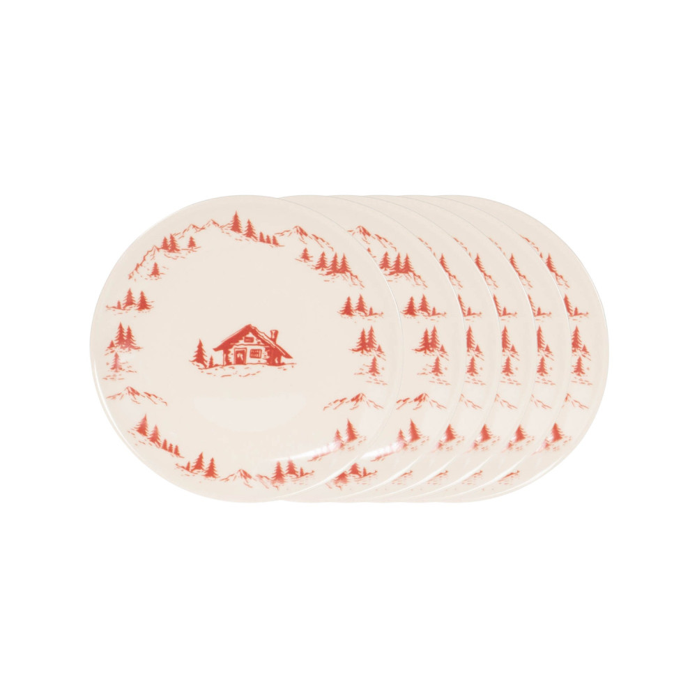 Assiette dessert 21 cm (lot de 6) - ALPAGES, TABLE PASSION
