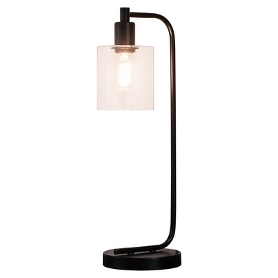 Clear Glass Table Lamp SO'HOME