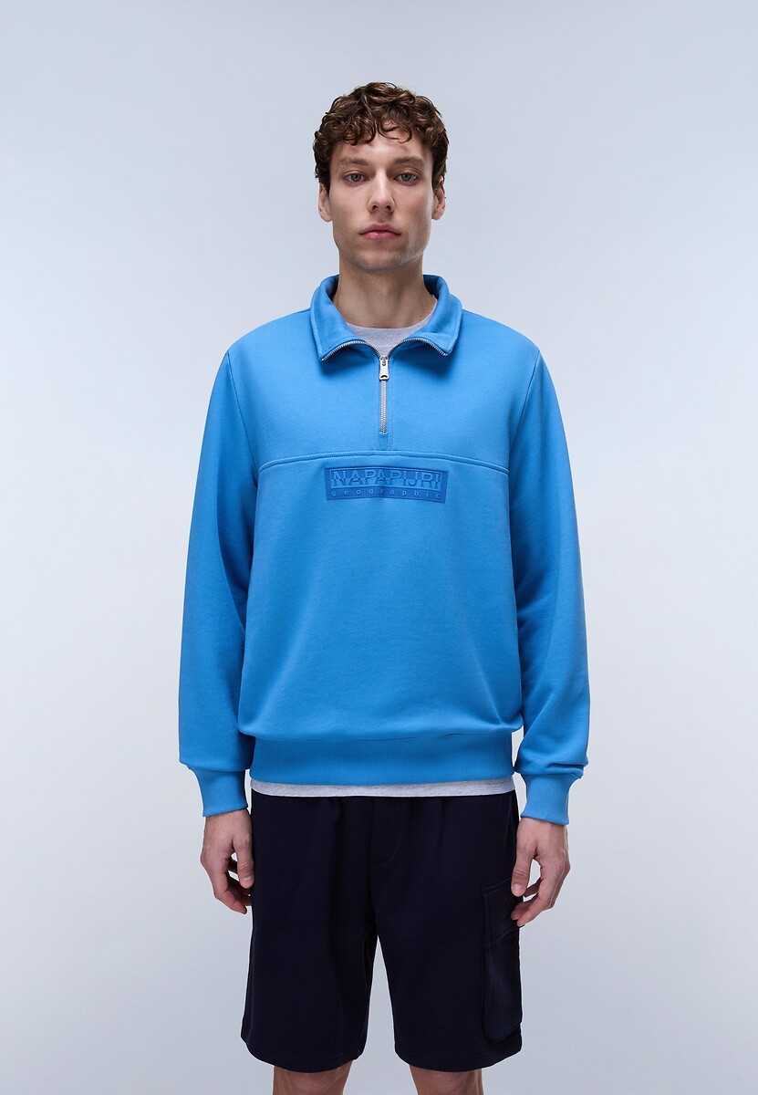 Sweat à col montant demi-zippé, NAPAPIJRI