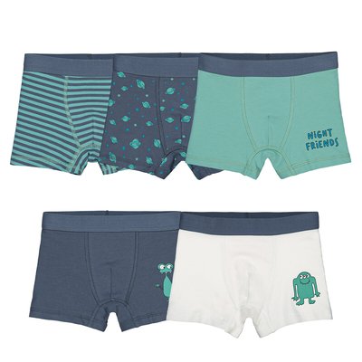 5er-Pack Boxerpants, Jersey, Monster LA REDOUTE COLLECTIONS