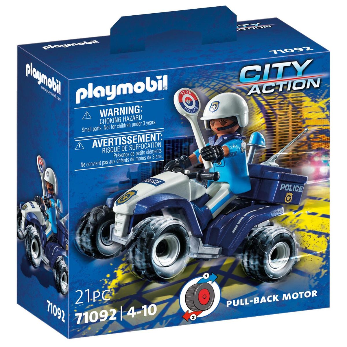 Playmobil - 71194 - City action - Pick up et pompier