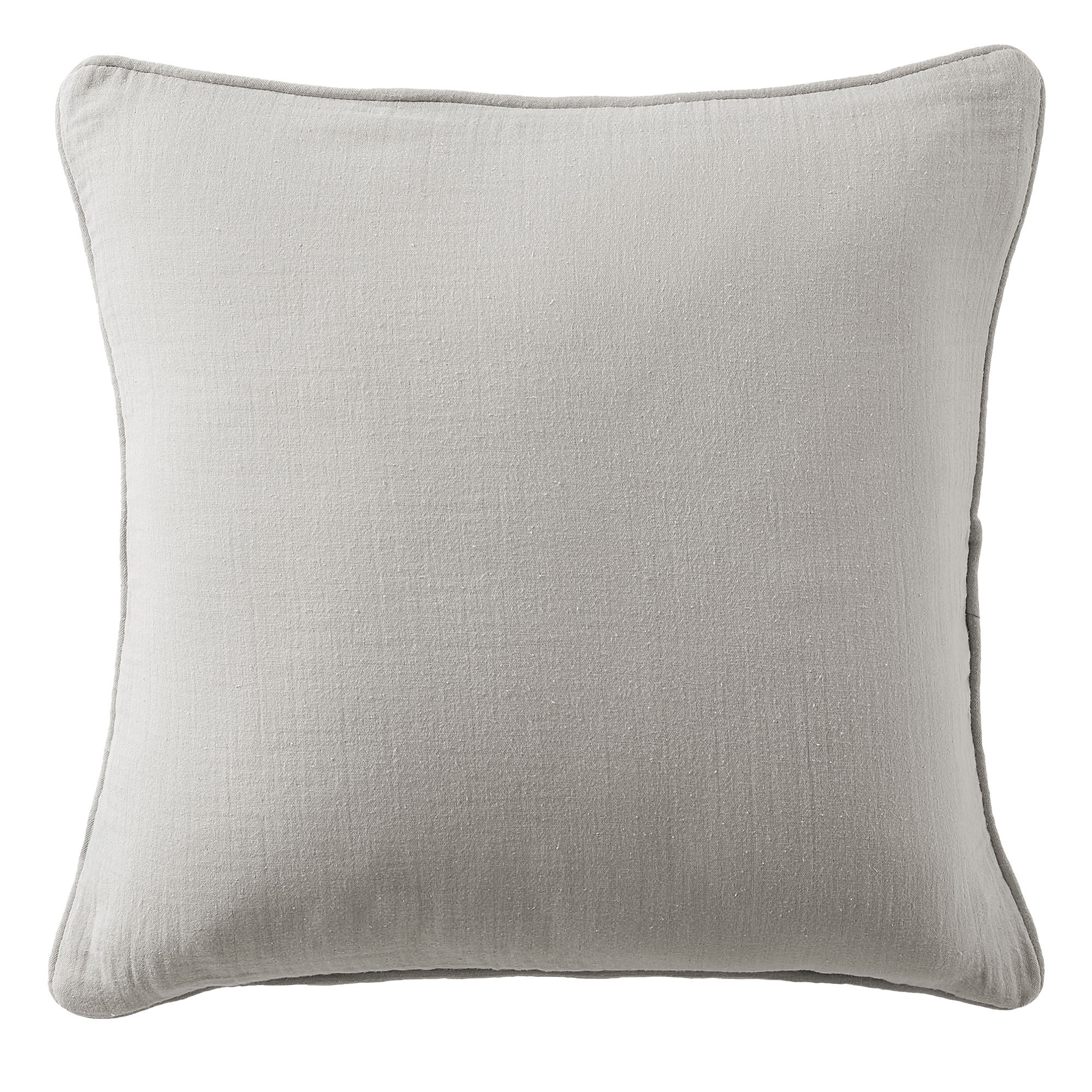 Coussin carré déhoussable 45x45 cm Gaze de Coton Terra Nuage, EDEN