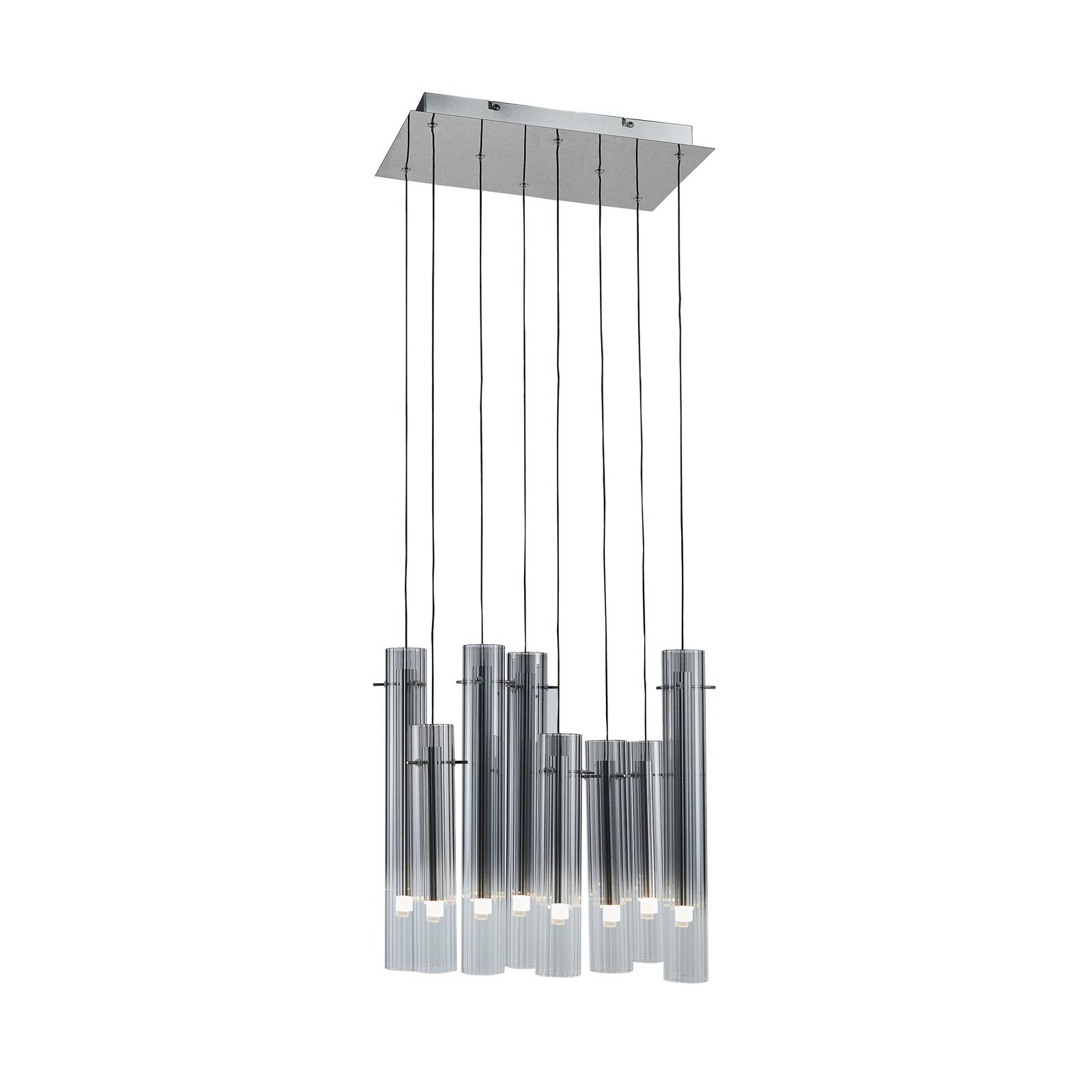 Suspension en verre moderneLED, Korvitha, LUCANDE