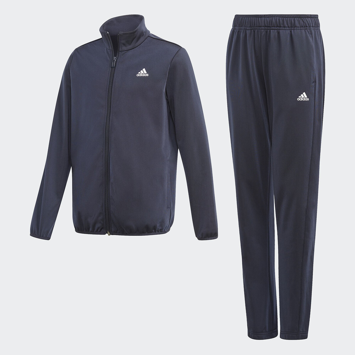 Conjunto chaqueta y pantalón de jogging 7-16 años azul marino Adidas Performance | La Redoute