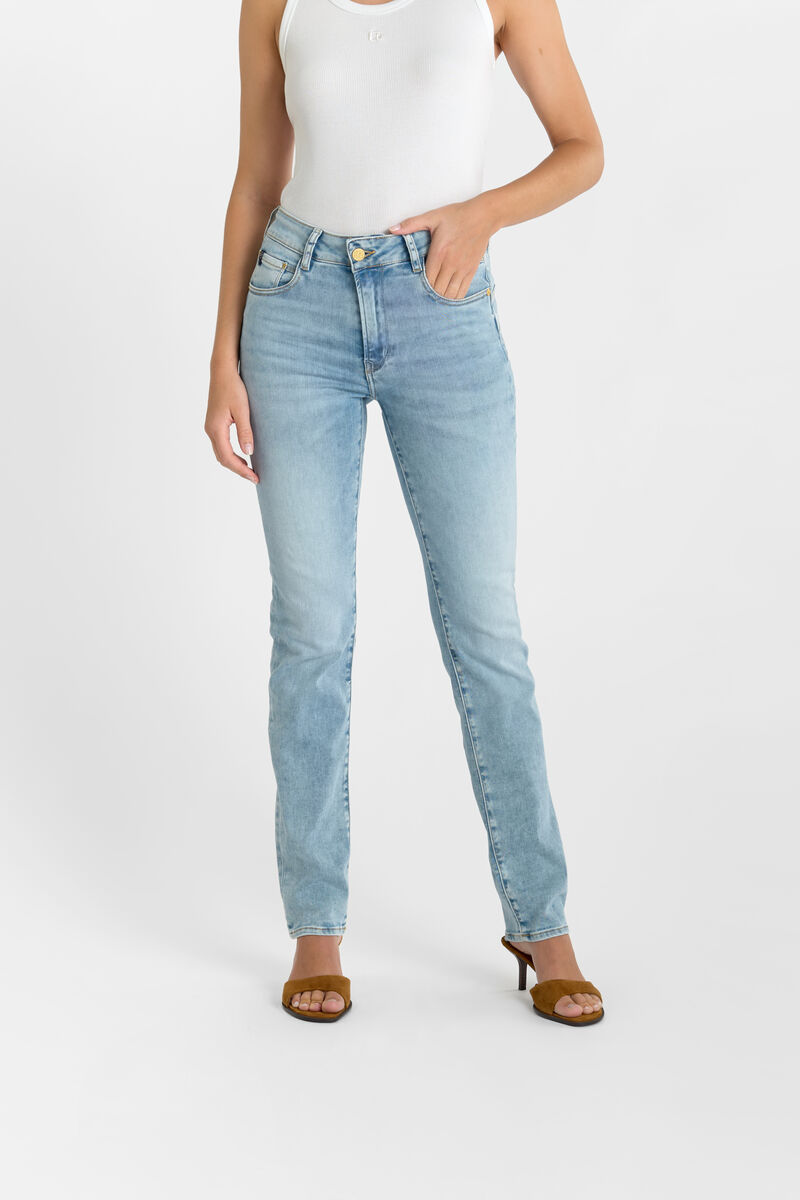 Jeans push-up droite taille haute PULP, longueur 34, LE TEMPS DES CERISES