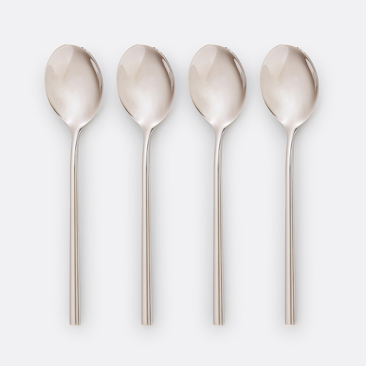 Lot de 4 cuillères à soupe inox, Katherine