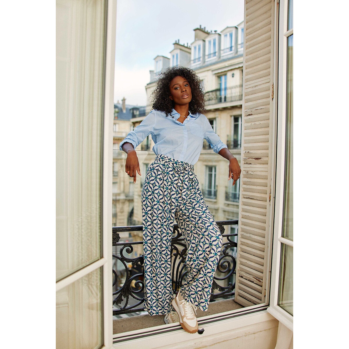 Pantalon large loose femme LA PETITE ETOILE La Redoute