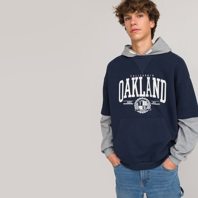 Oversized hoodie campus in molton, unisex LA REDOUTE COLLECTIONS