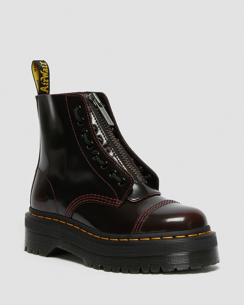 Dr. Martens Botas con plataforma Sinclair de piel Arcadia — foto 2