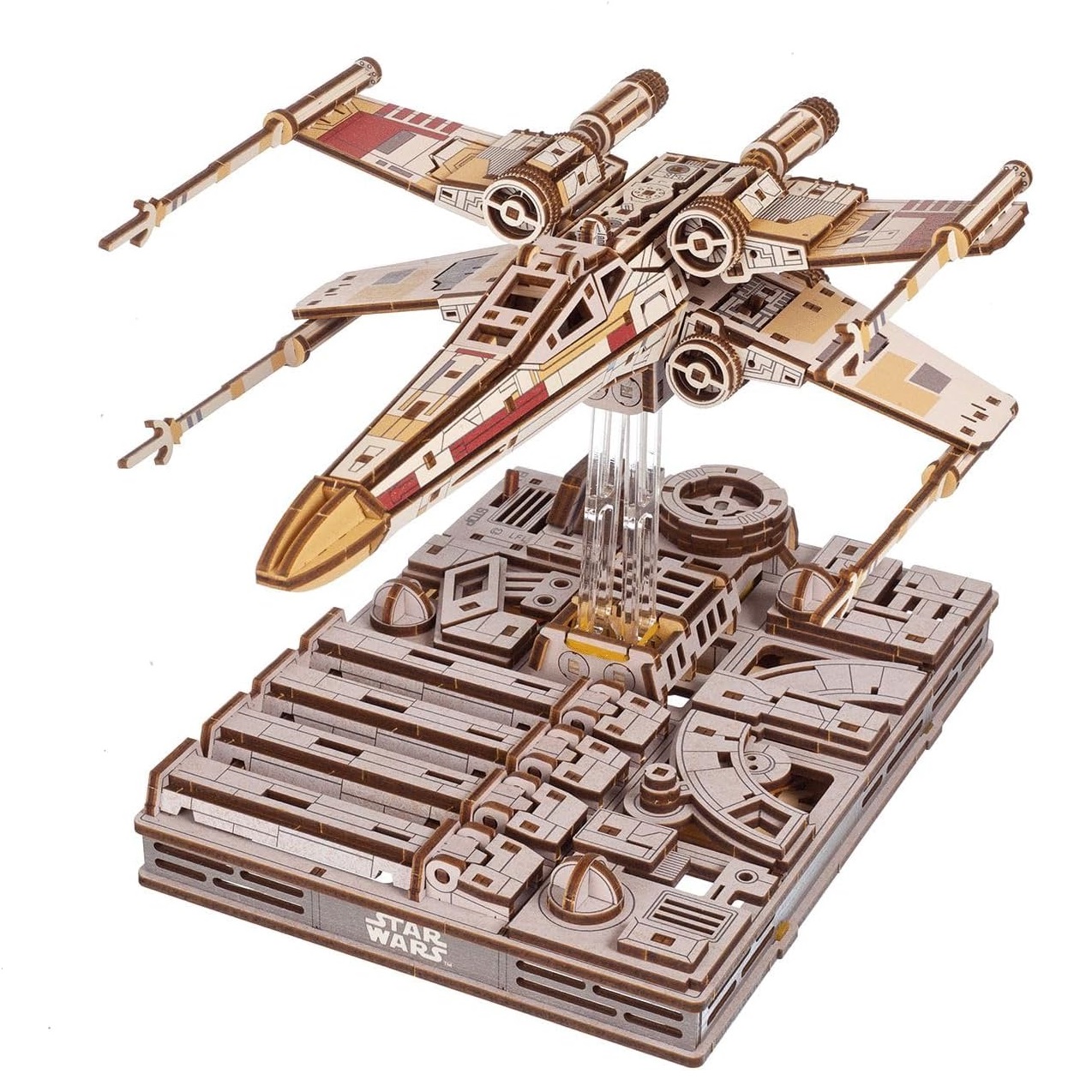 Puzzle 3D X-Wing de Luke Skywalker, UGEARS