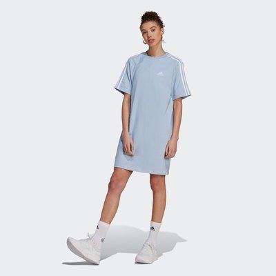 Essentials 3-Stripes Oversized T-Shirt Dress in Cotton ADIDAS SPORTSWEAR