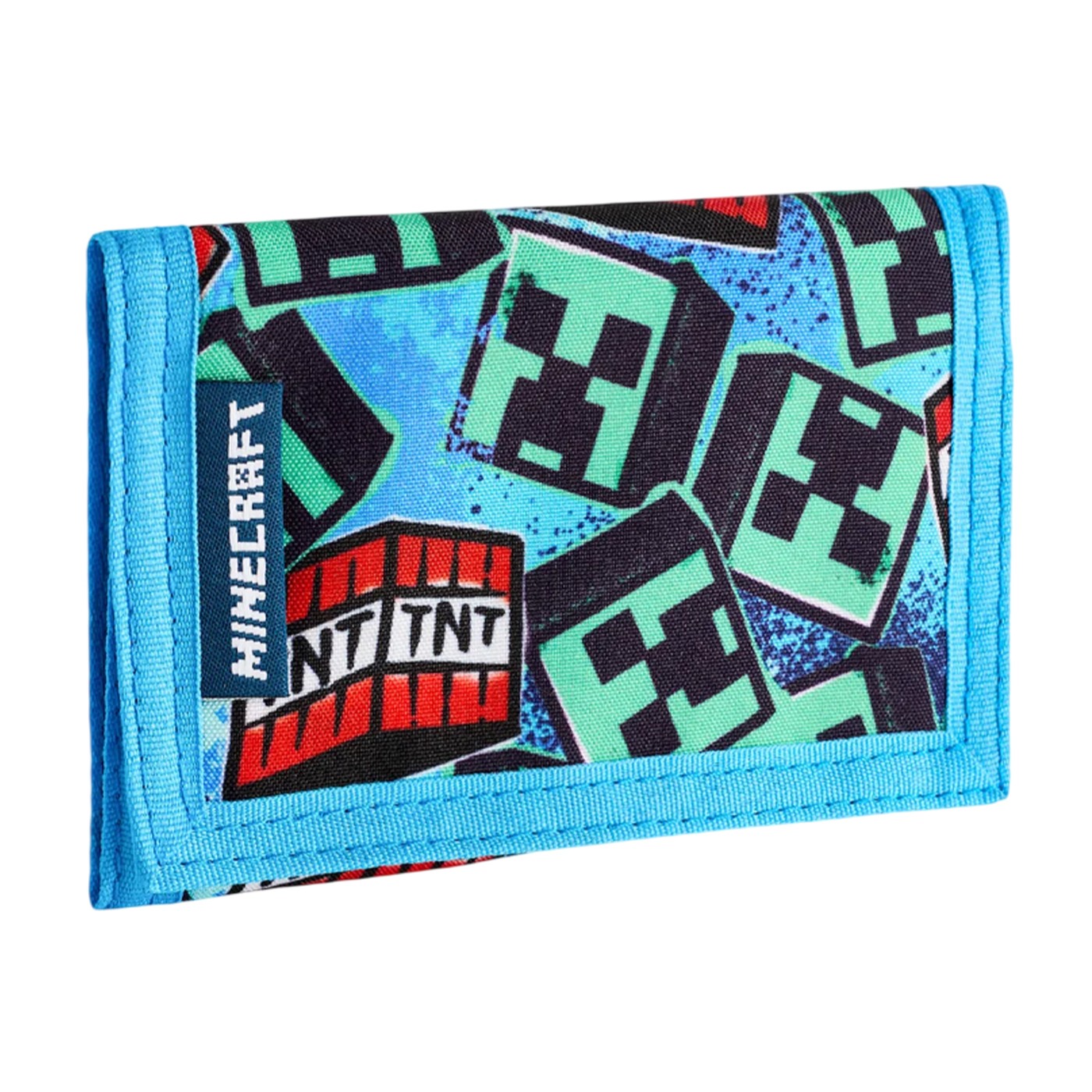 Portefeuille motif/style TNT et Crepper, MINECRAFT