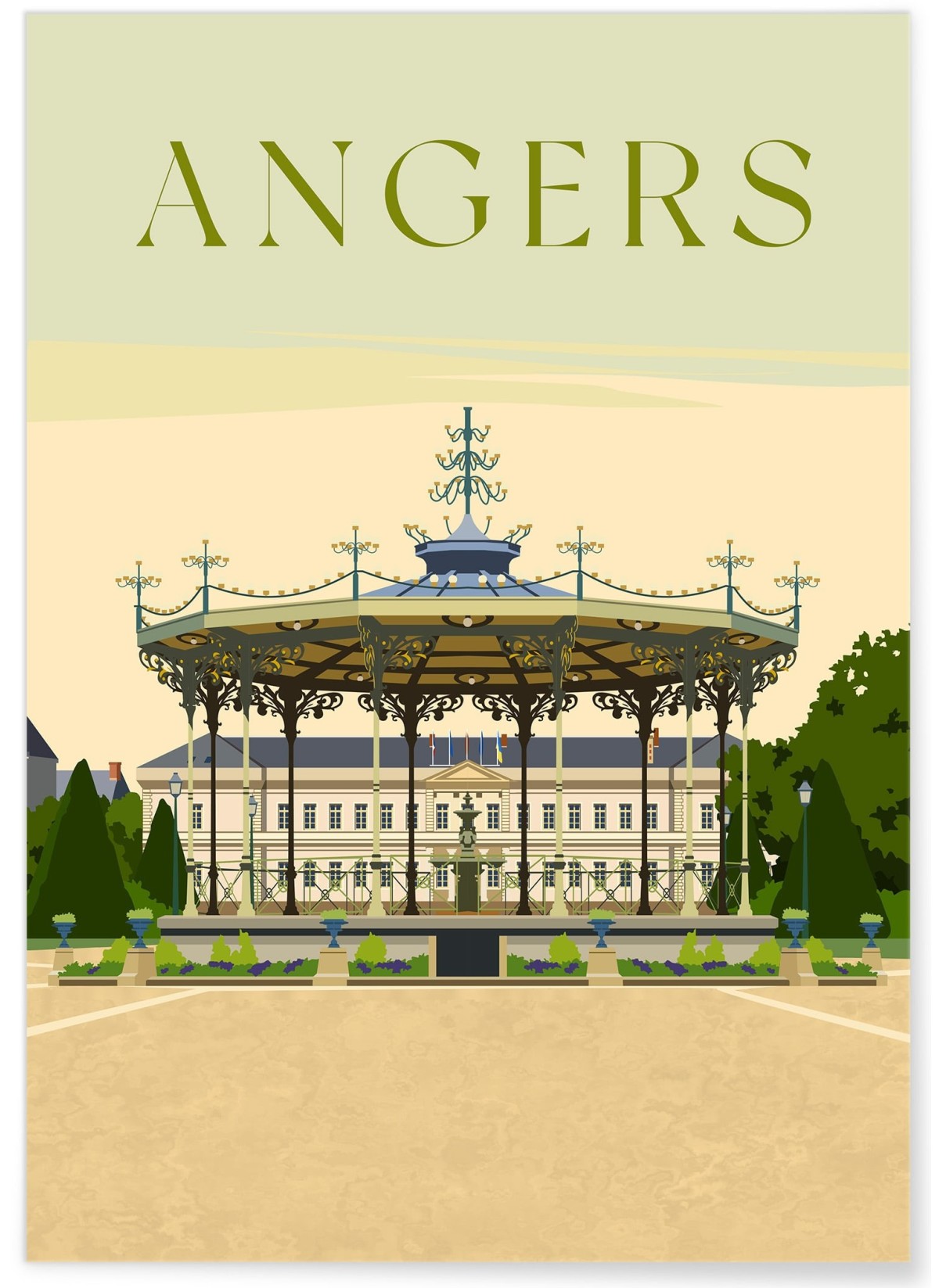 Affiche ville Angers 5, L'AFFICHERIE