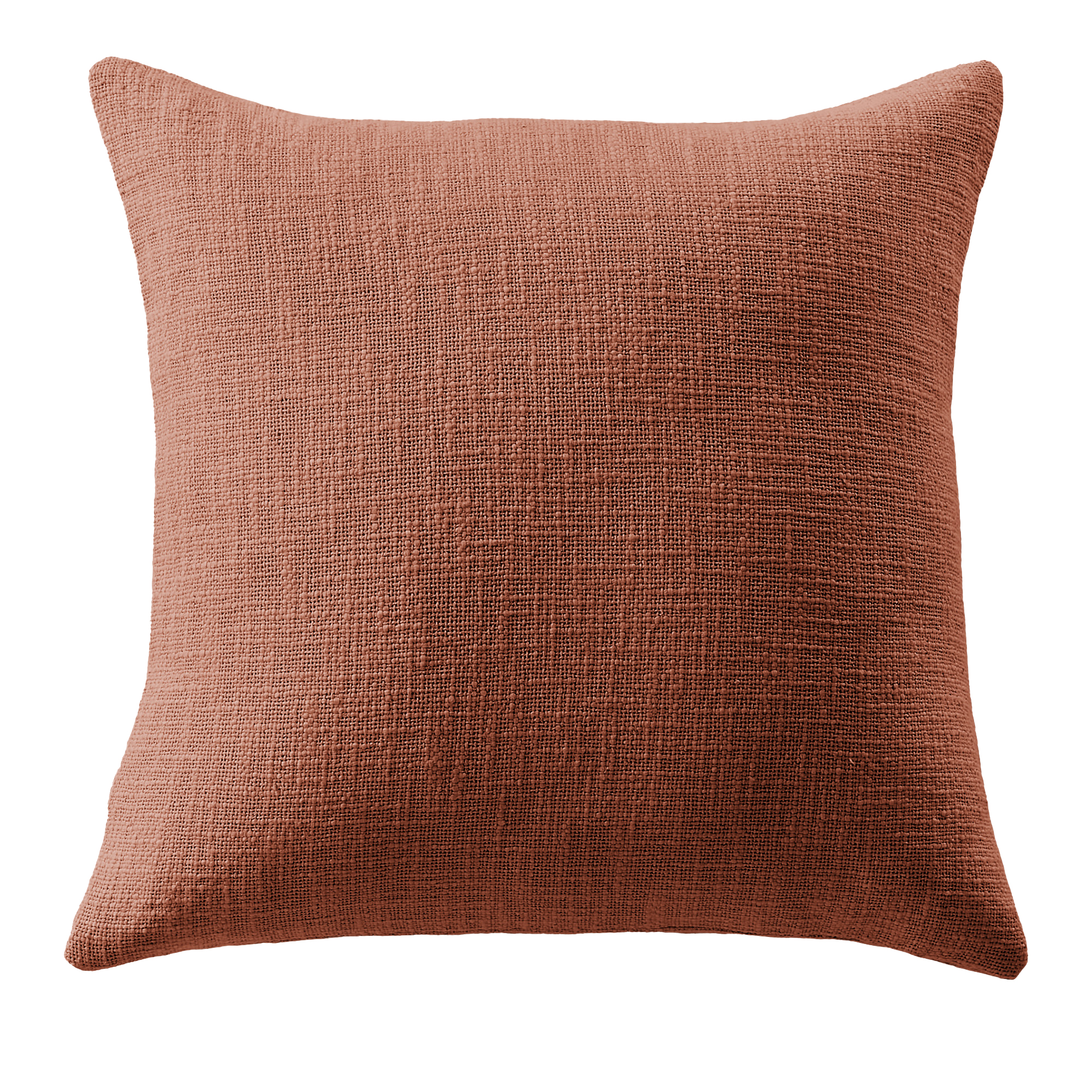 Coussin 60x60 cm Coton Terracotta, EDEN