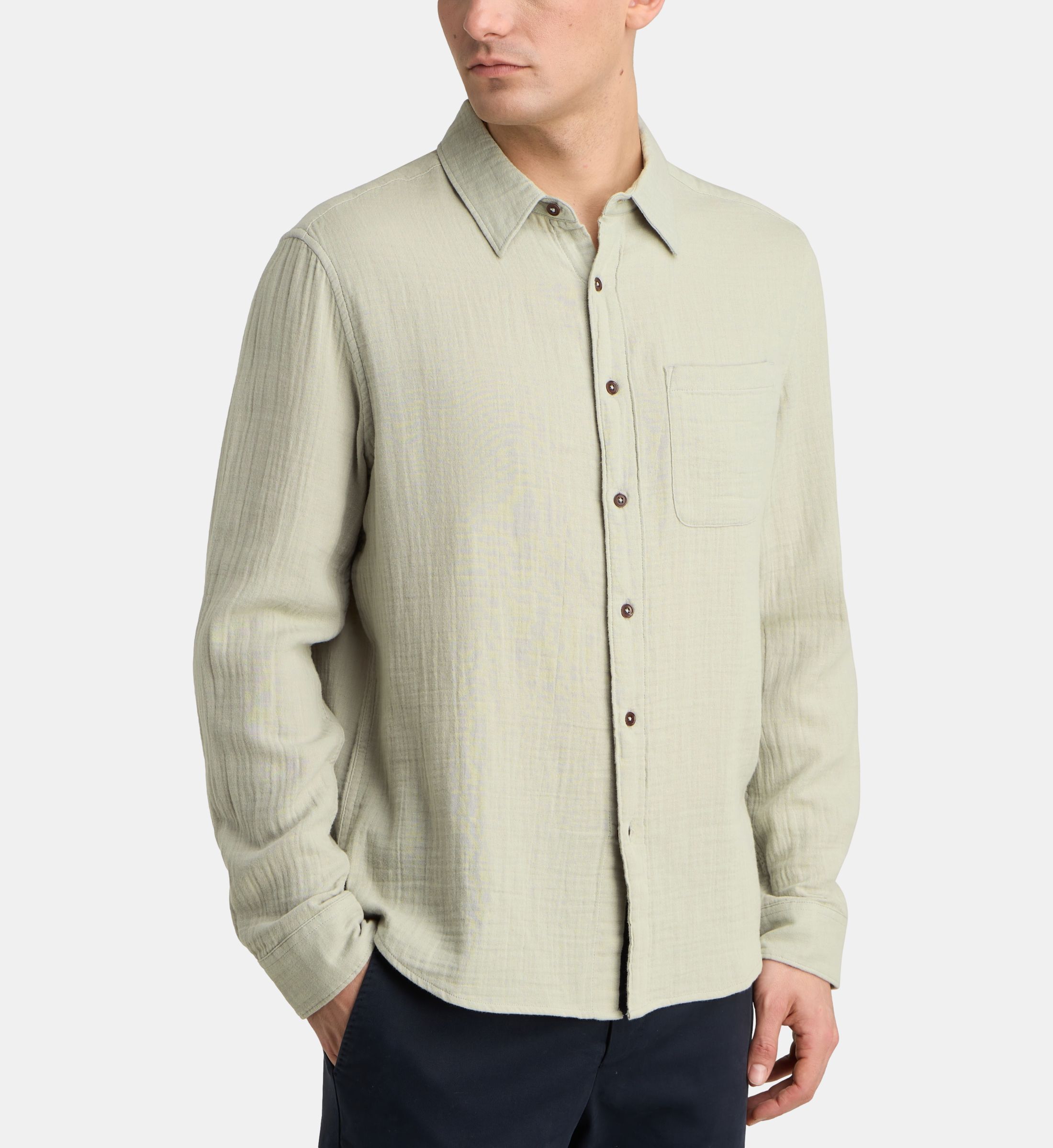 Chemise sirvoil en coton, GALERIES LAFAYETTE