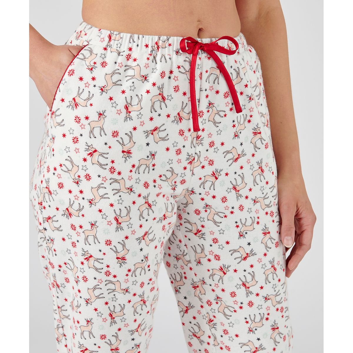 Visiter la boutique DamartDamart Pantalon De Pyjama Tissu Flanelle Imprimé 