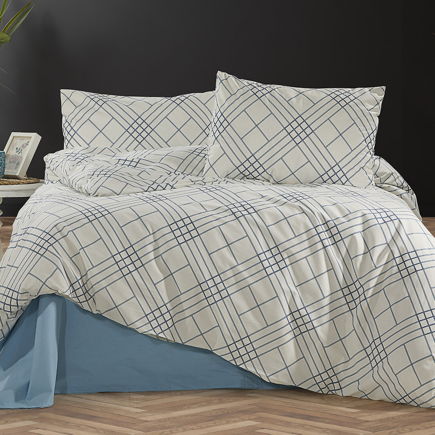Paure de couette et tai(e) coton imprimé, faelora, C DESIGN HOME TEXTILE