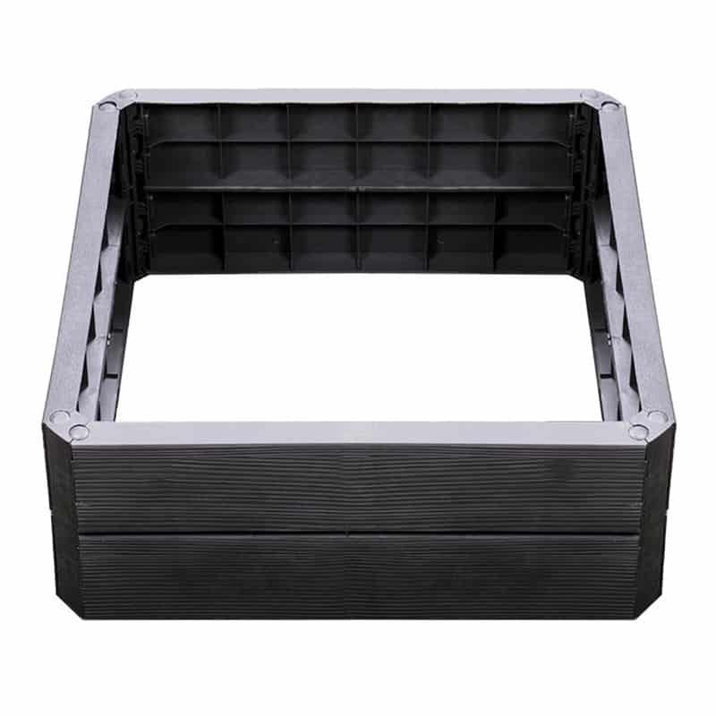 Carre potager en hauteur imitation bois 75 cm, GARANTIA