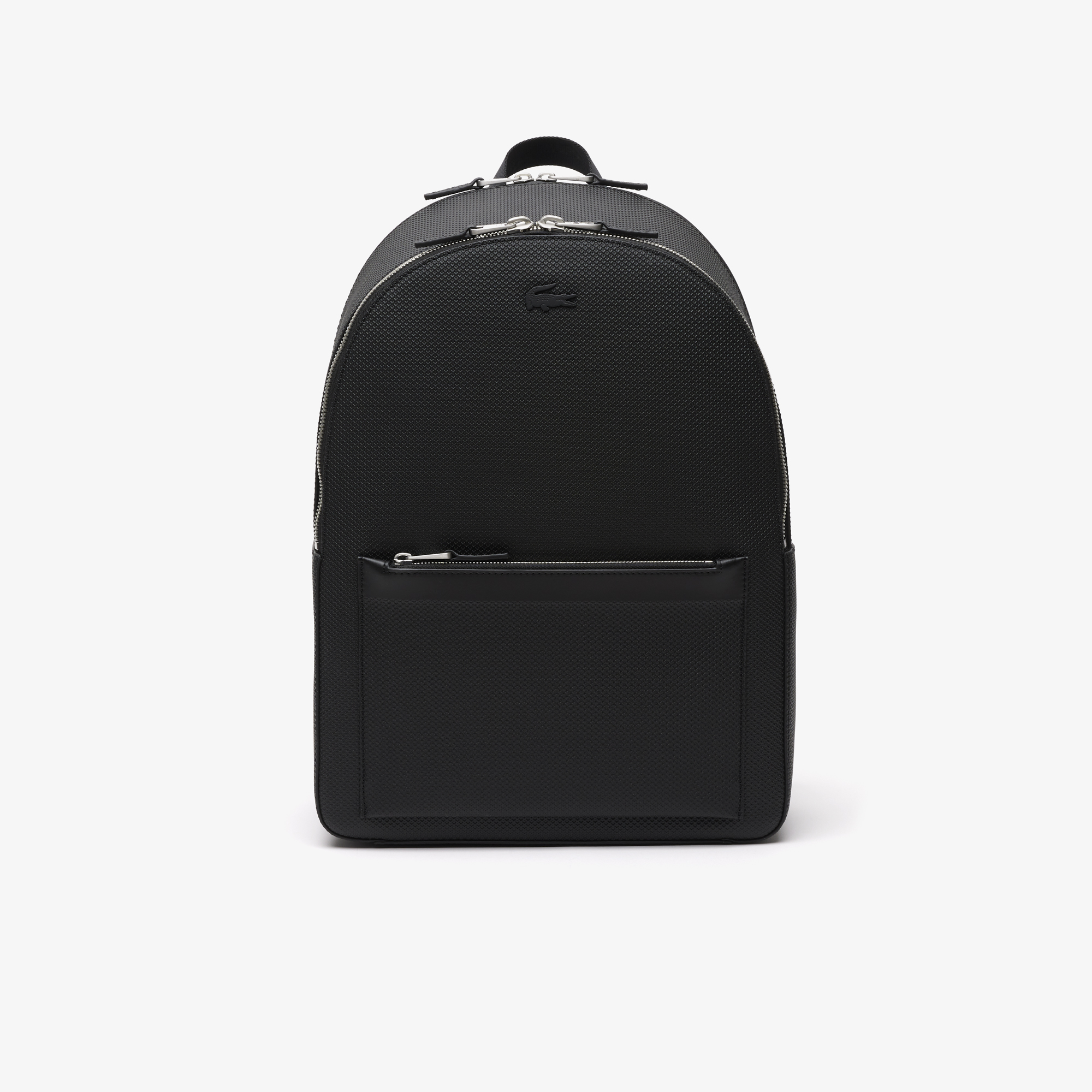Sac à dos Chantaco en cuir piqué, LACOSTE