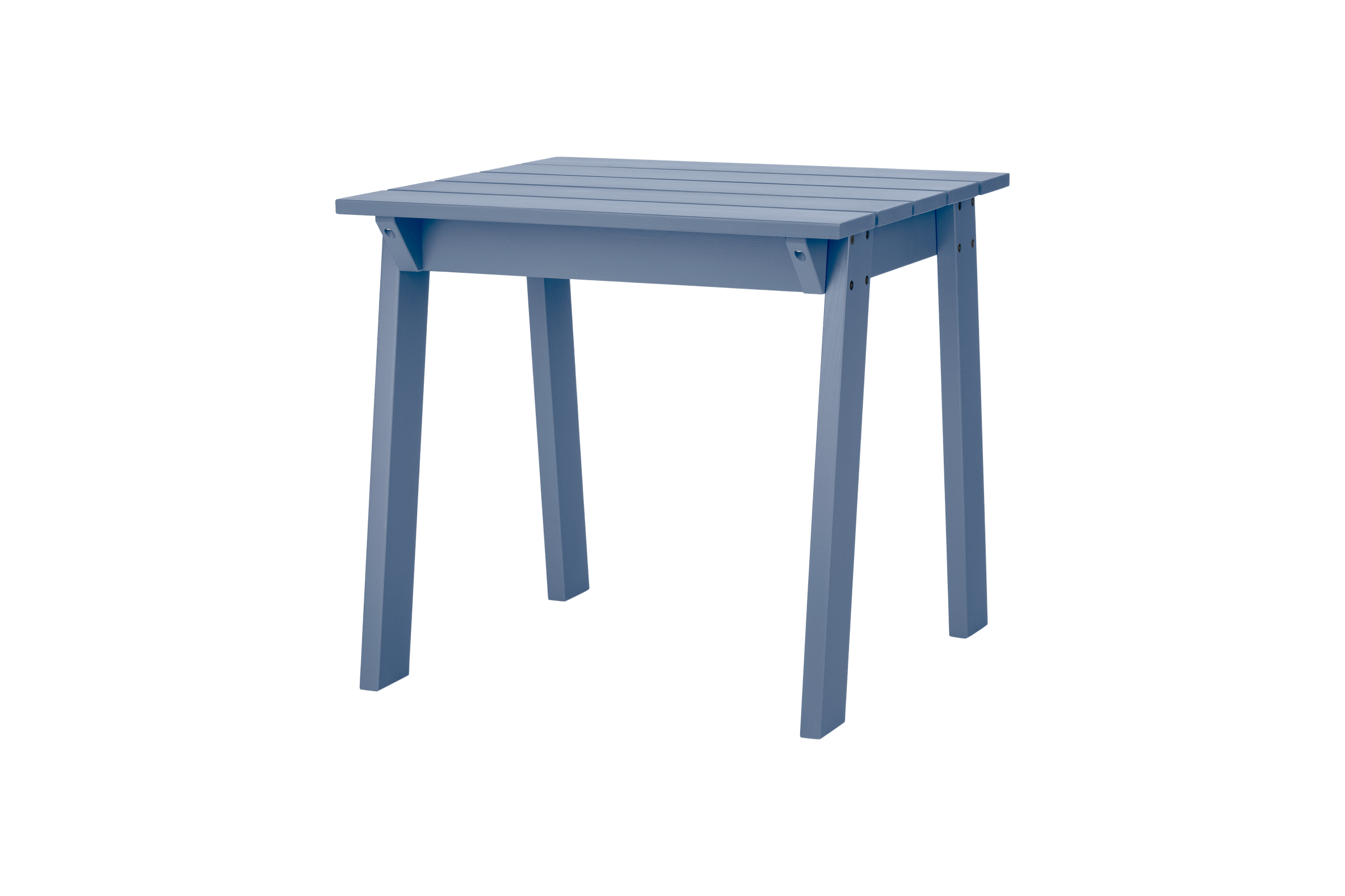 Table Navo - 79 x 77 cm, pin verni pour extérieur, NOO.MA