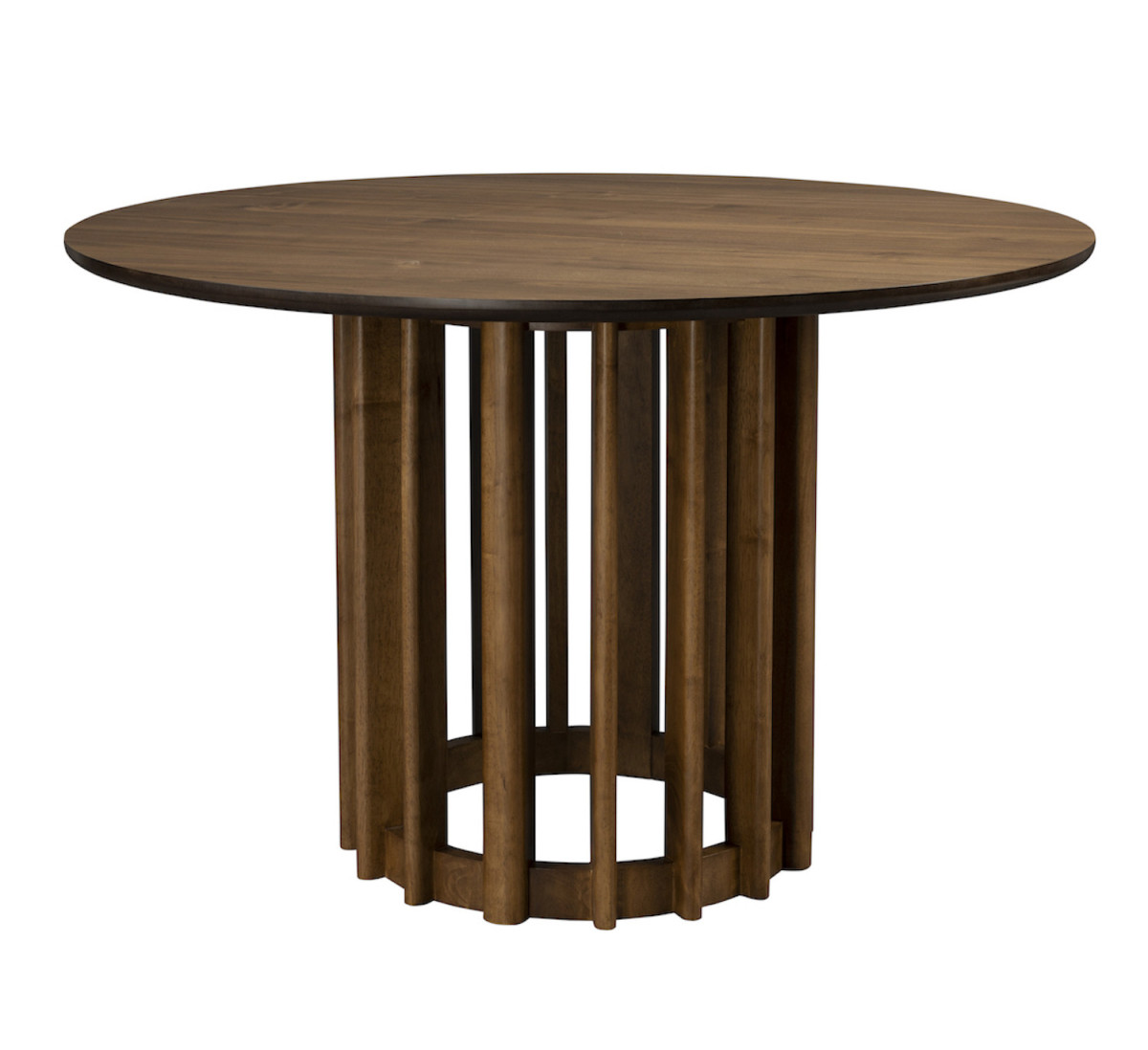 Table de repas ronde en bois - BARLET, DUTCHBONE