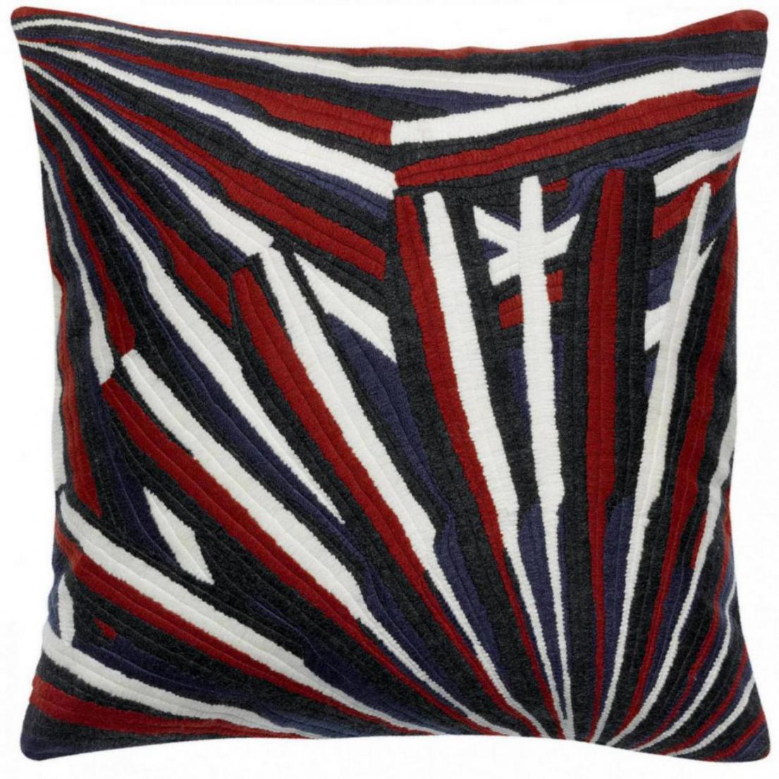 Coussin brodé Caresse Subtile, EDEN