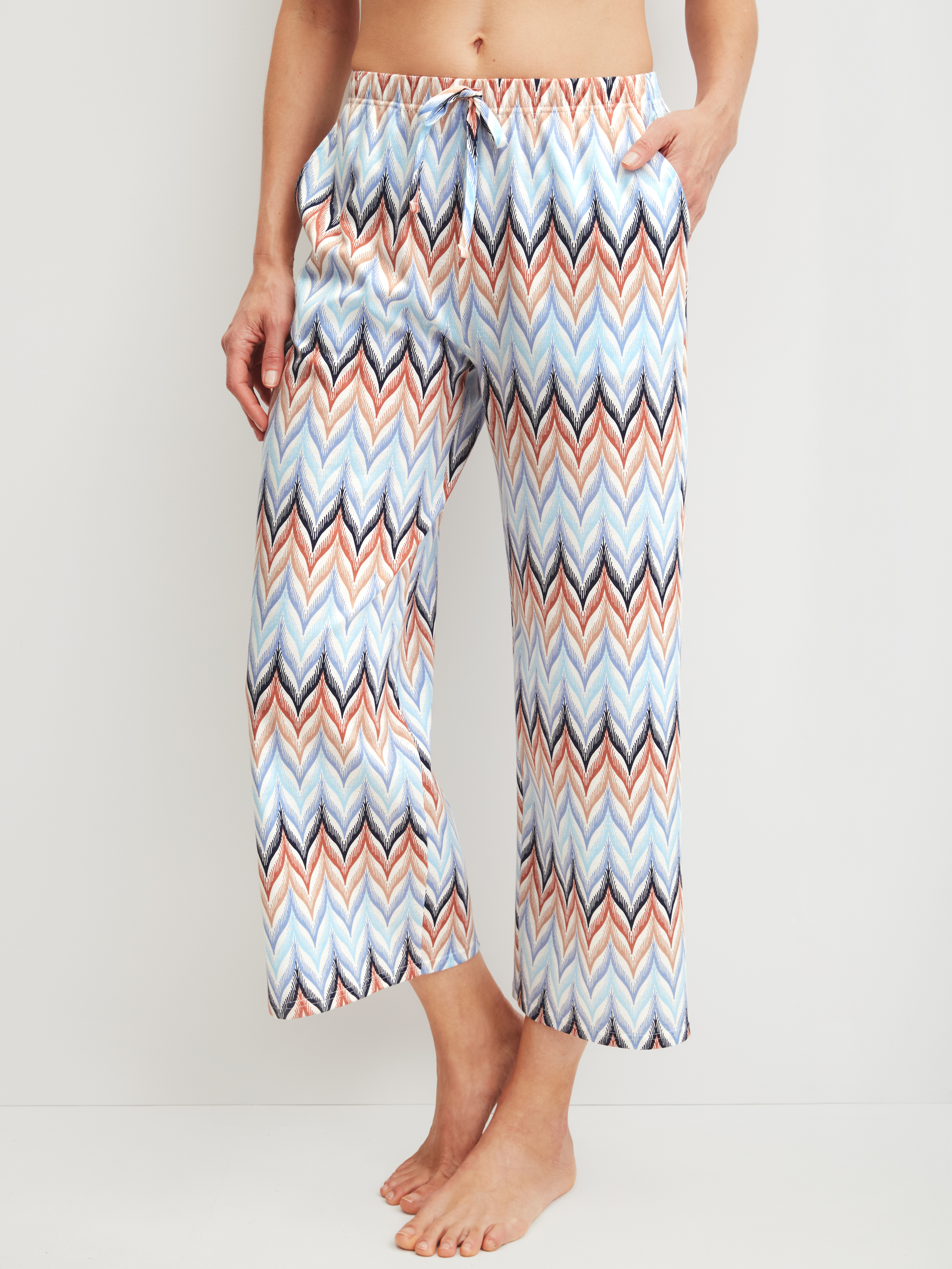 Pantalon de pyjama 7/8 Coton FAVOURITES TILES, CALIDA