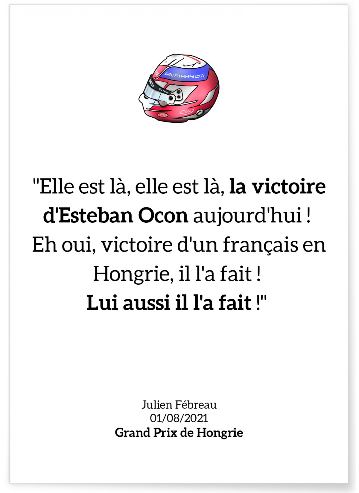 Affiche 'Lui aussi il l'a fait !', L'AFFICHERIE