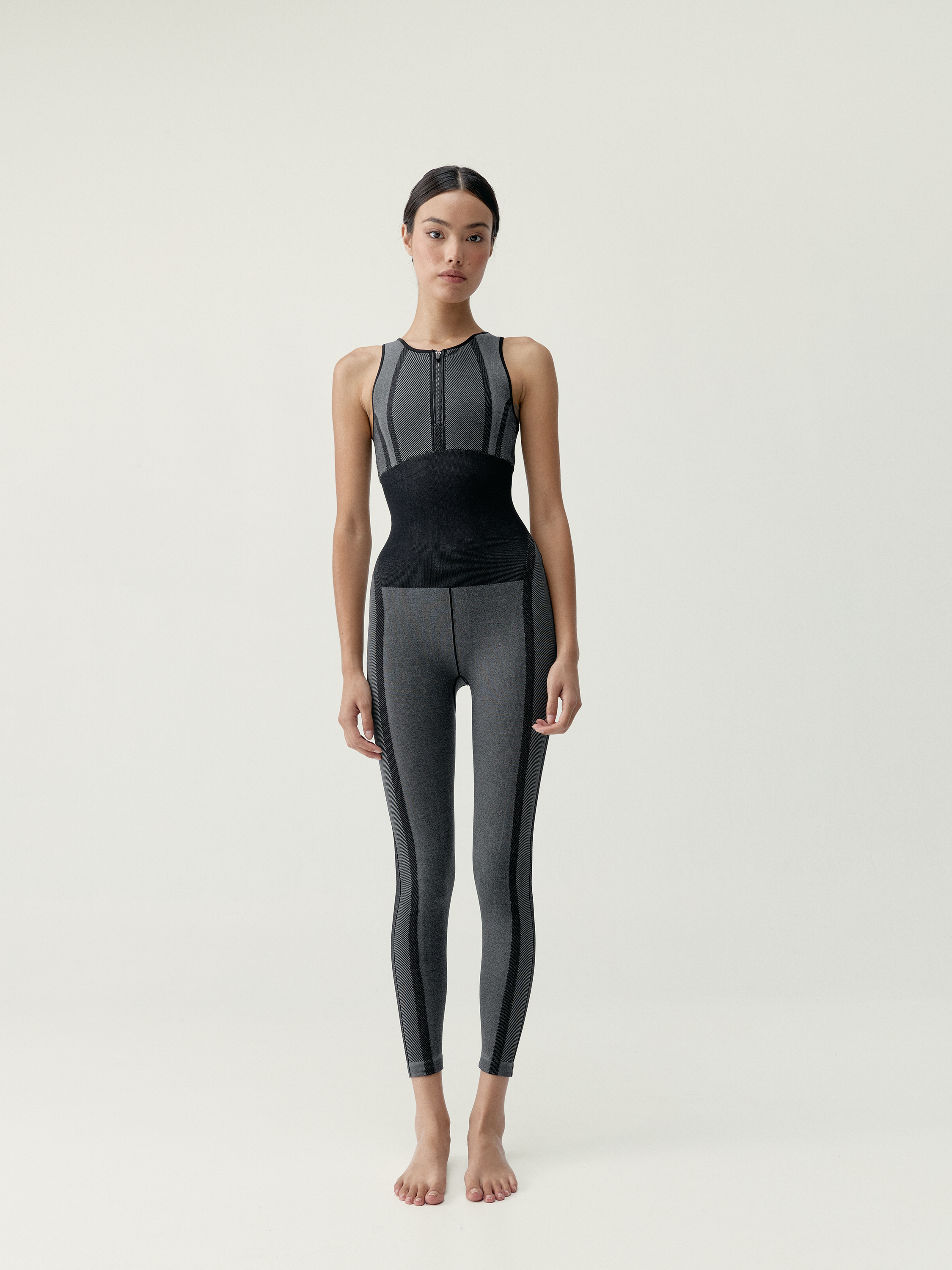 Combinaison de sport femme Selva effet gainant, BORN