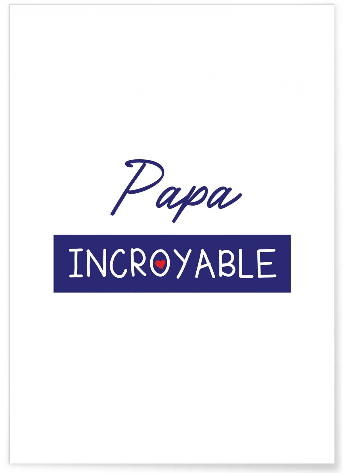 Affiche 'Papa Incroyable 2', L'AFFICHERIE
