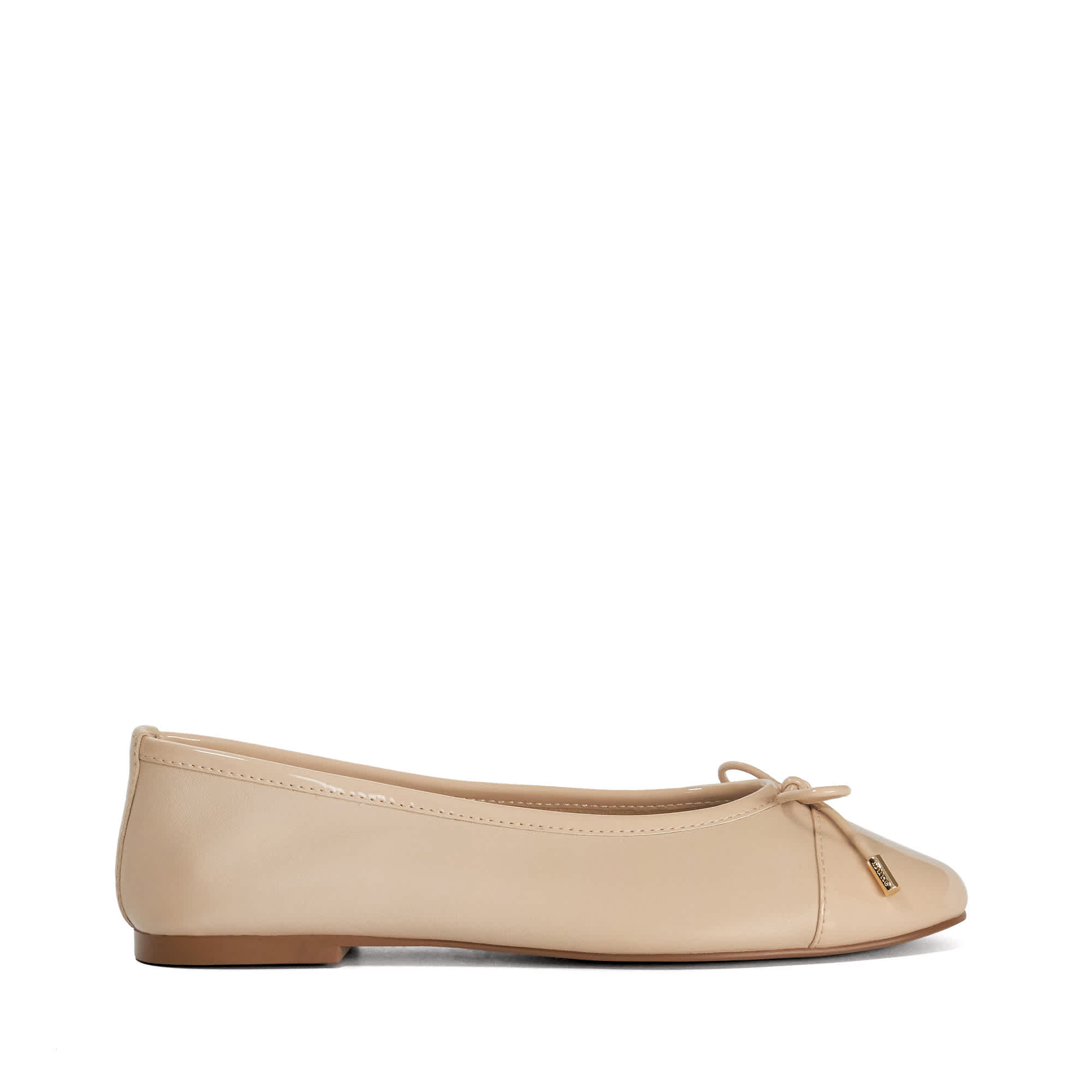 Ballerines à bout rapporté verni - HALIAH, DUNE LONDON