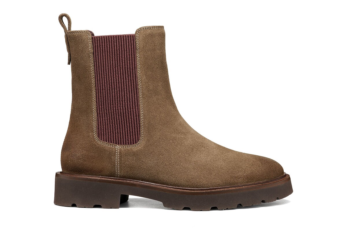 Bottines chelsea en cuir suède, NORIZE, GEOX