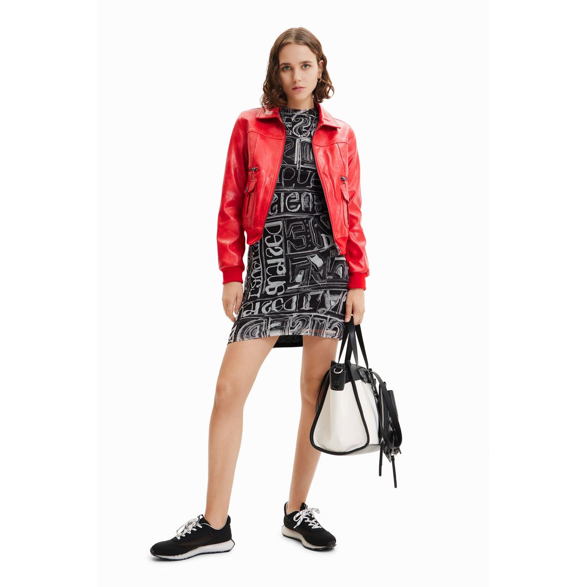 Veste rouge online desigual