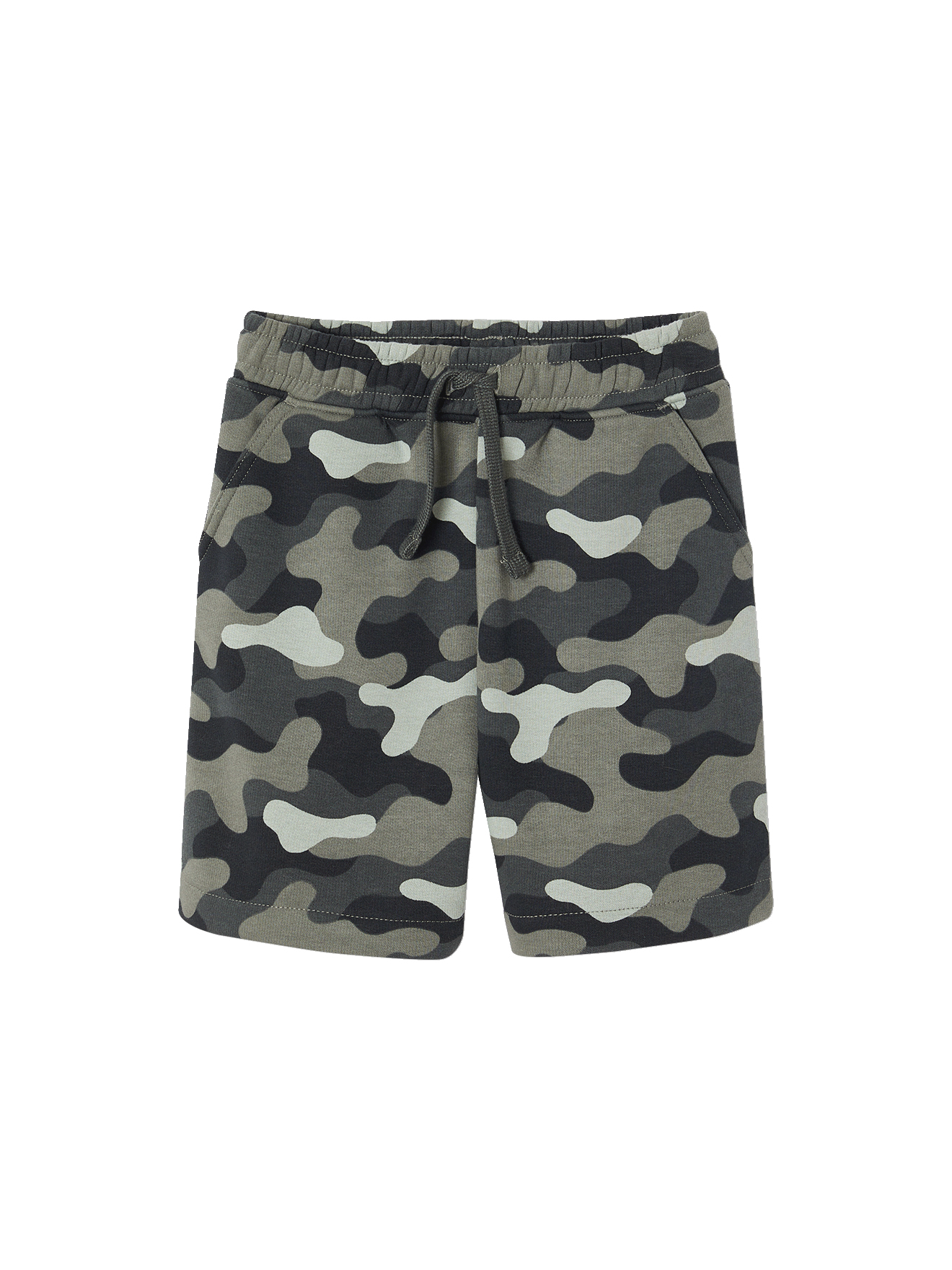 Bermuda facile à enfiler camouflage, VERTBAUDET