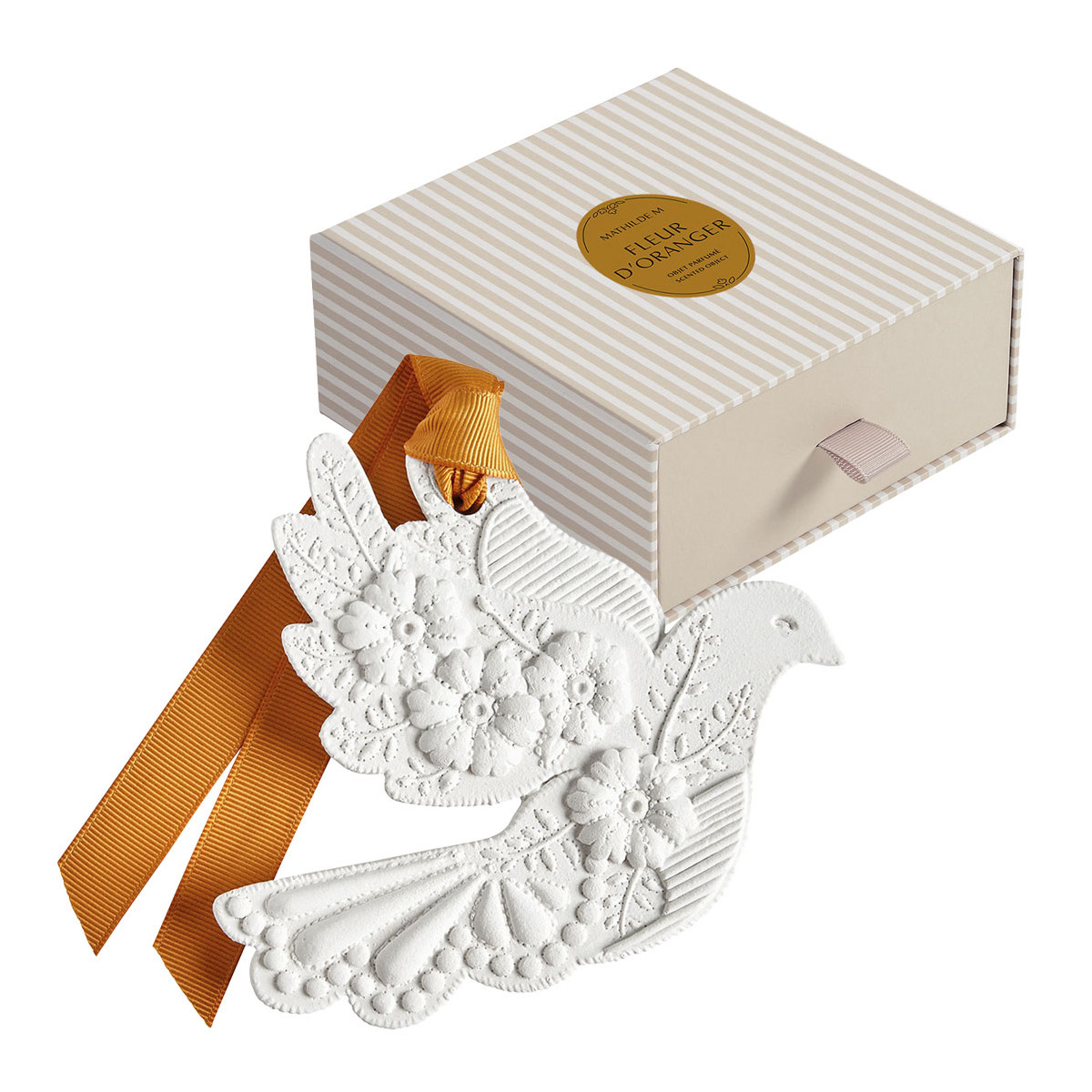 Décor parfumé Colombe en Fleurs - FLEUR D'ORANGER, MATHILDE M