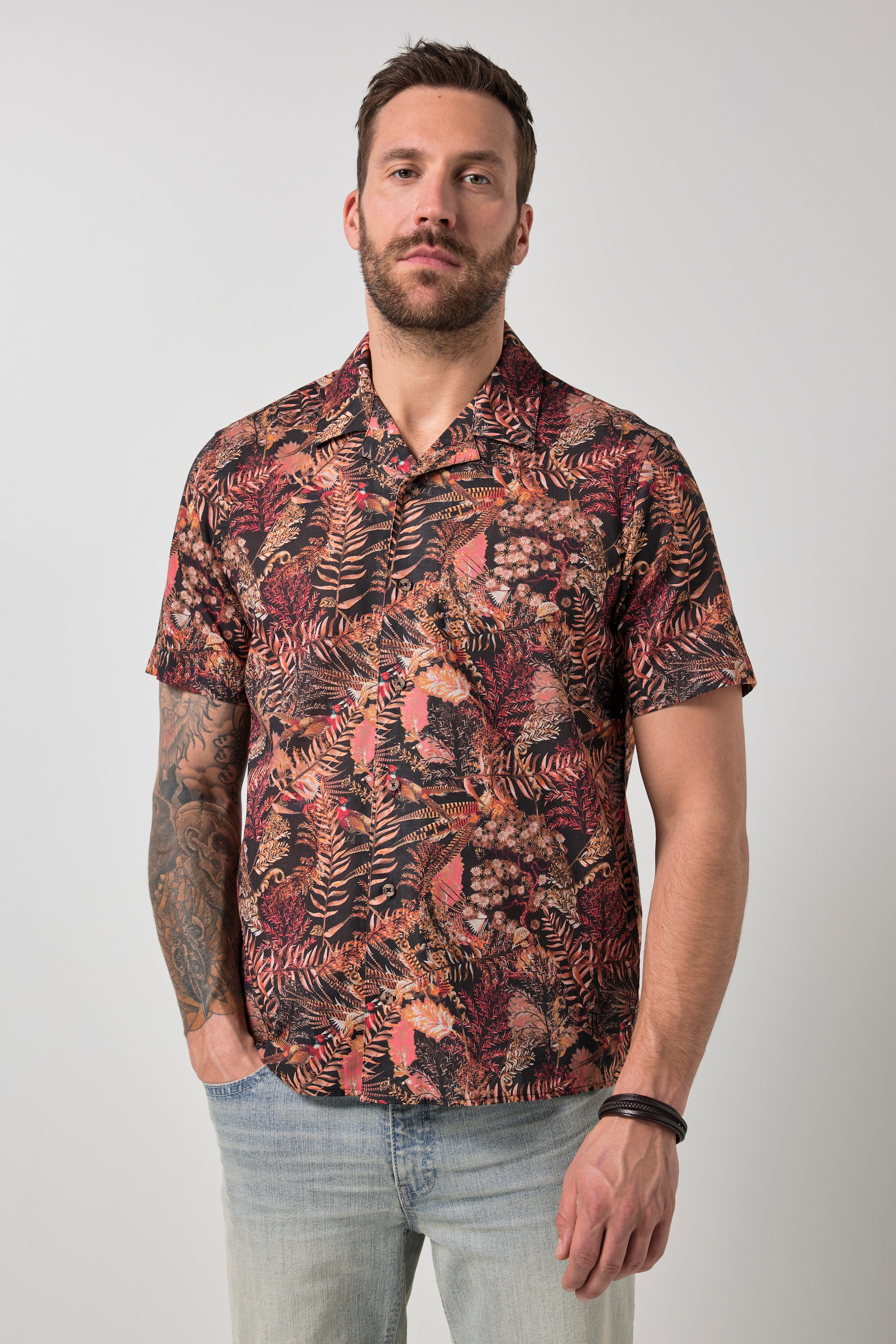 Chemise en lin mélangé, JP1880
