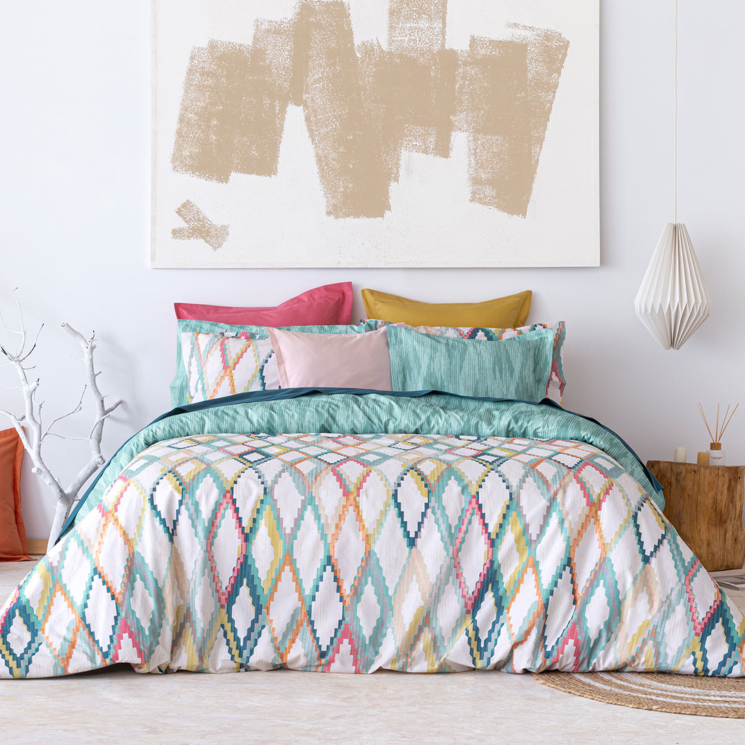 Housse de couette 100% coton IBOR, NAF NAF HOME