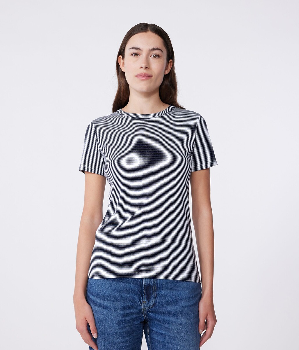 Striped Iconic Short Sleeve T-Shirt, PETIT BATEAU